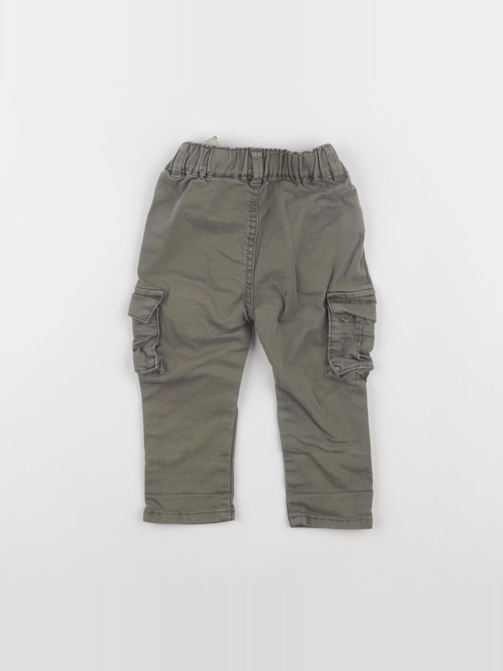 IKKS - pantalon vert - 12 mois