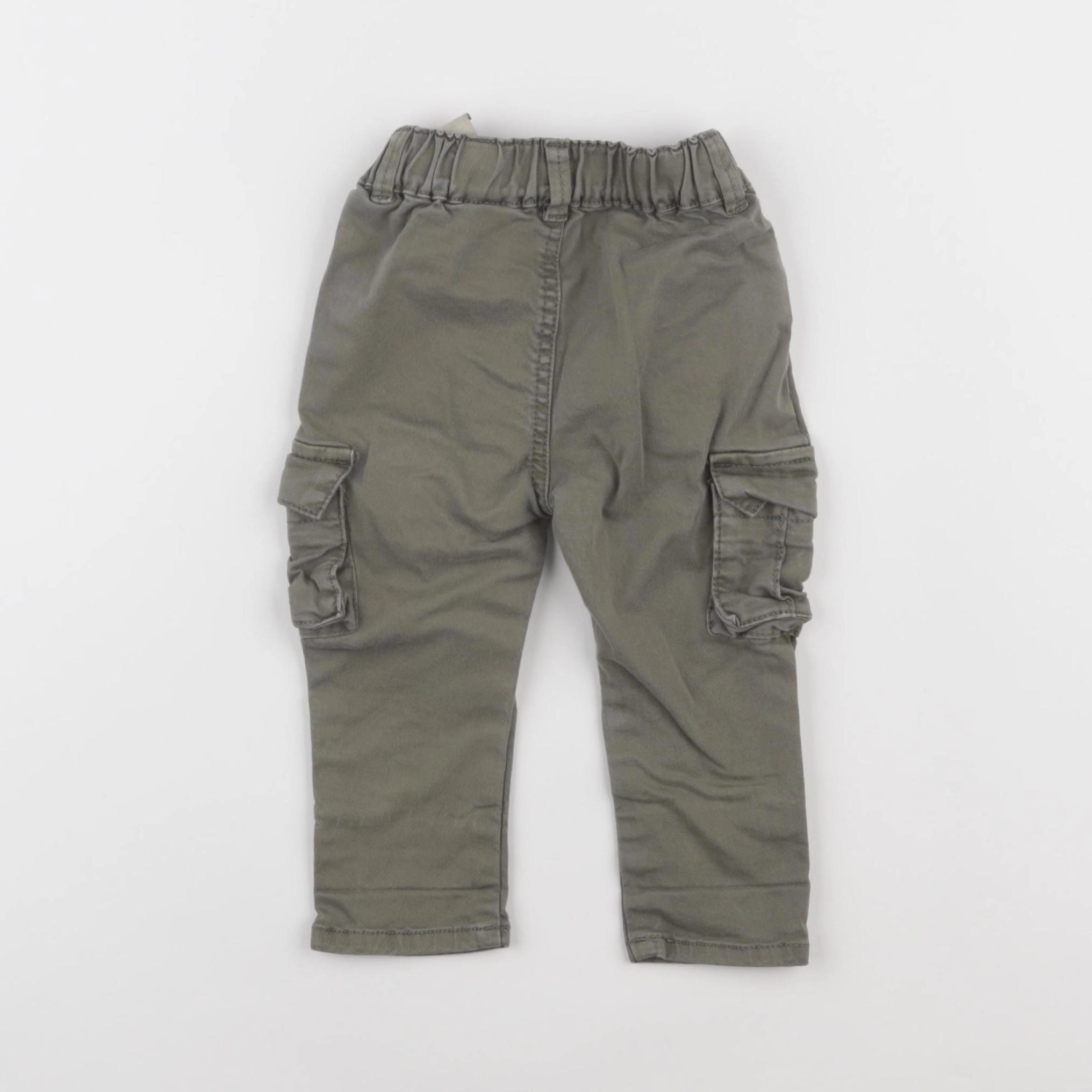 IKKS - pantalon vert - 12 mois