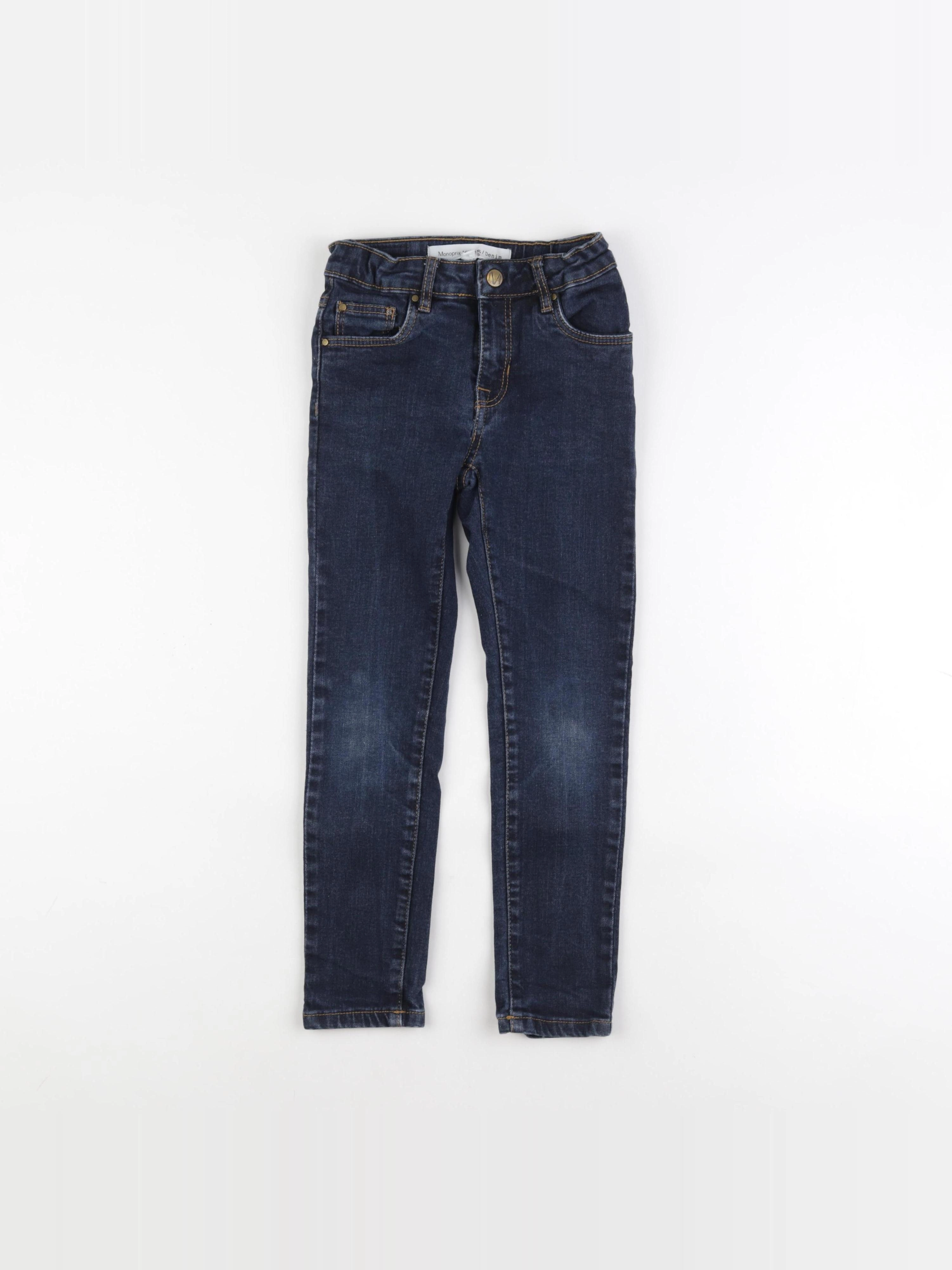 Monoprix - jean bleu - 6 ans