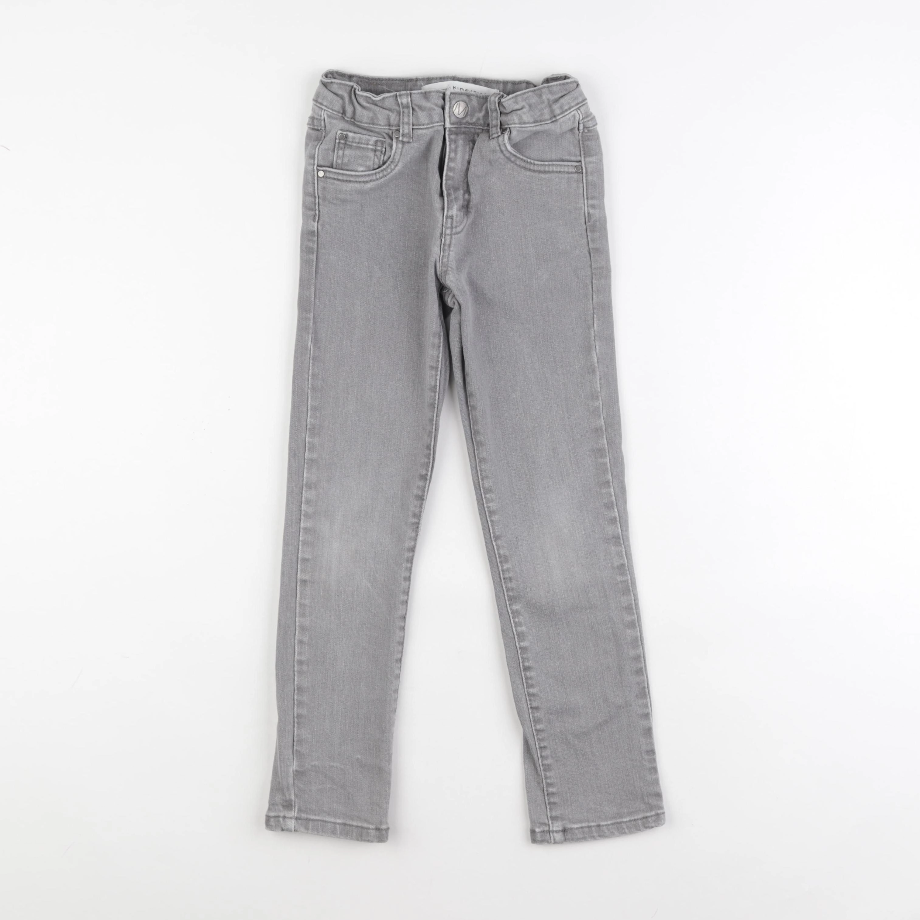 Monoprix - jean gris - 6 ans