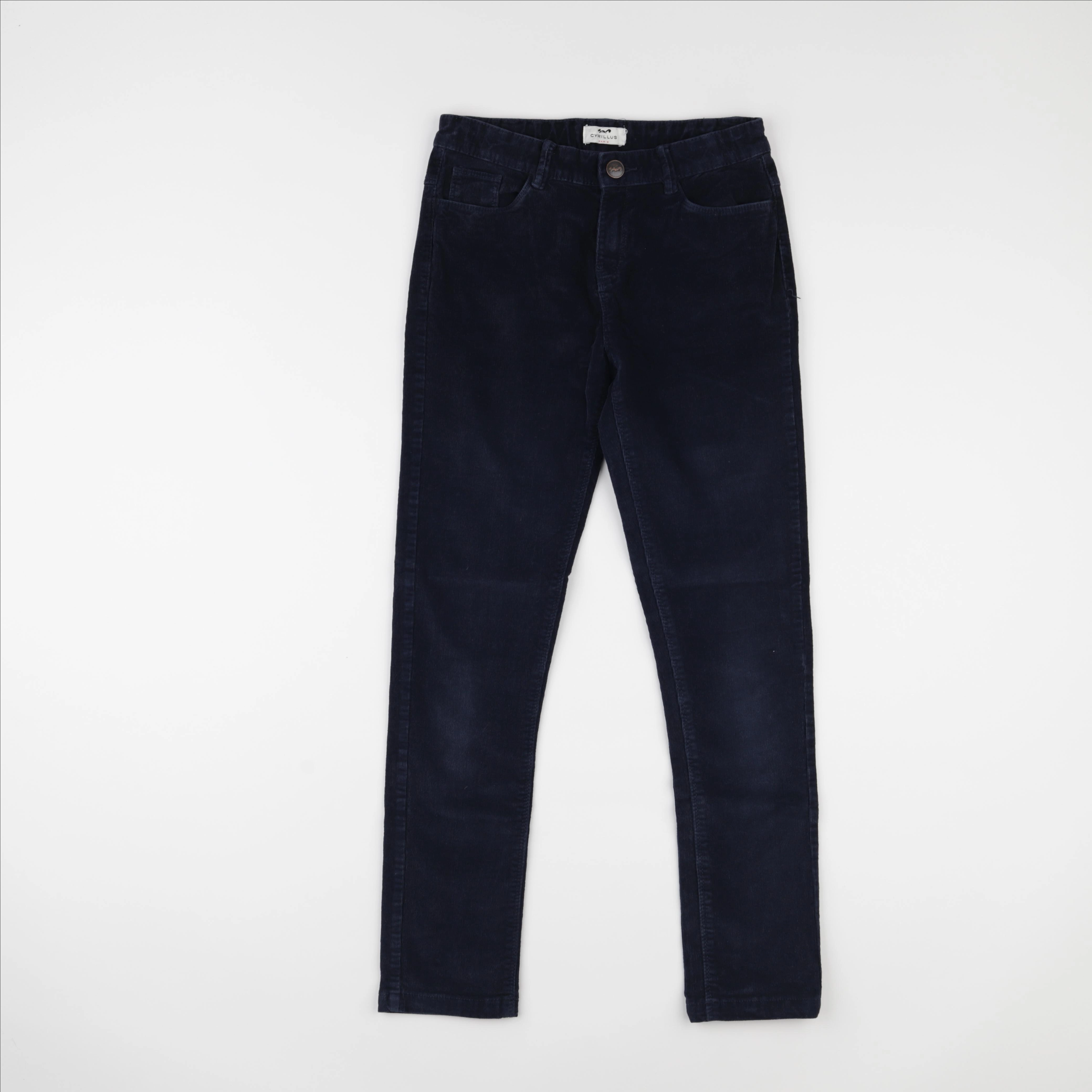 Cyrillus - pantalon bleu - 12 ans