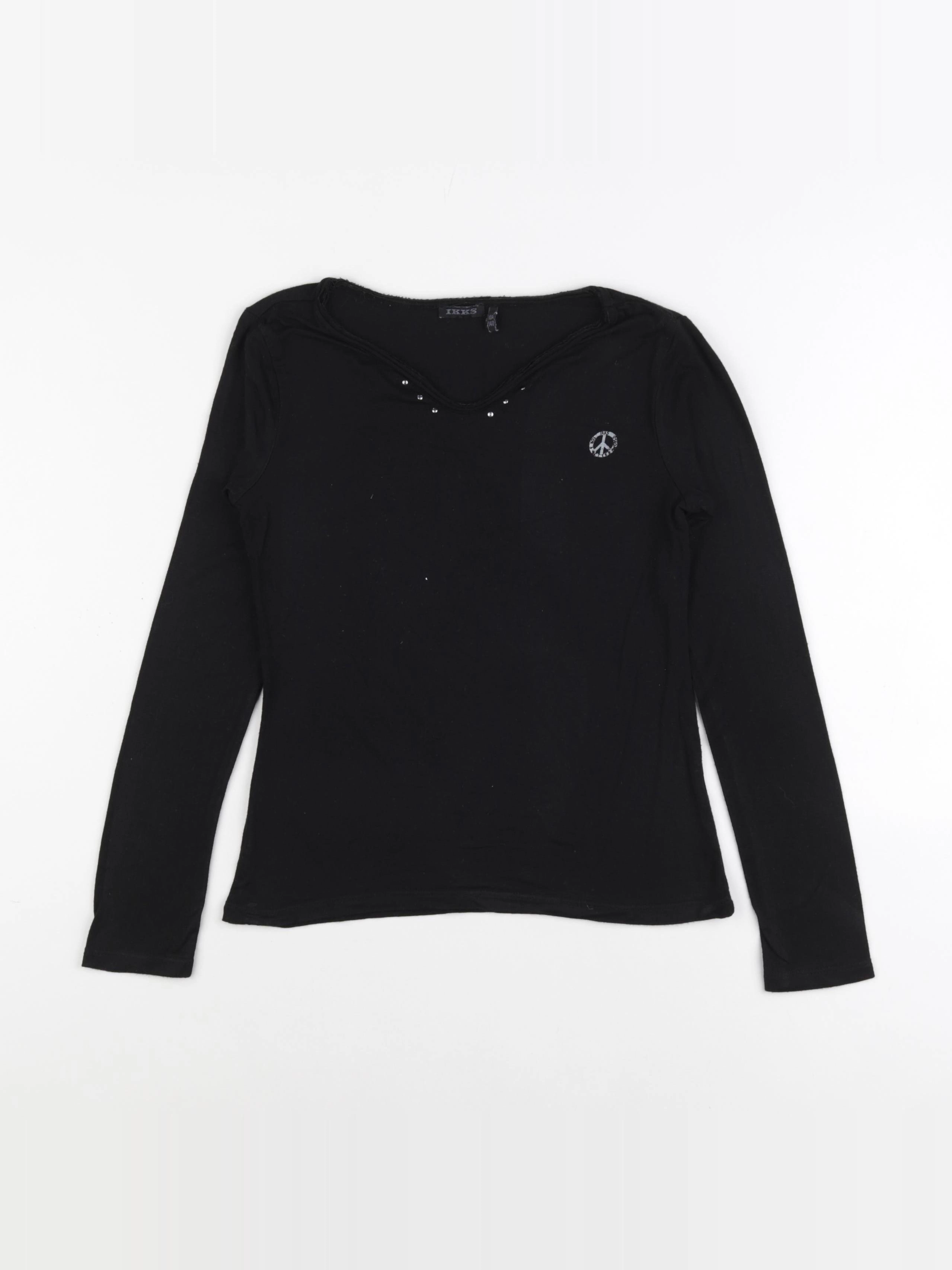 IKKS - tee-shirt noir - 10 ans