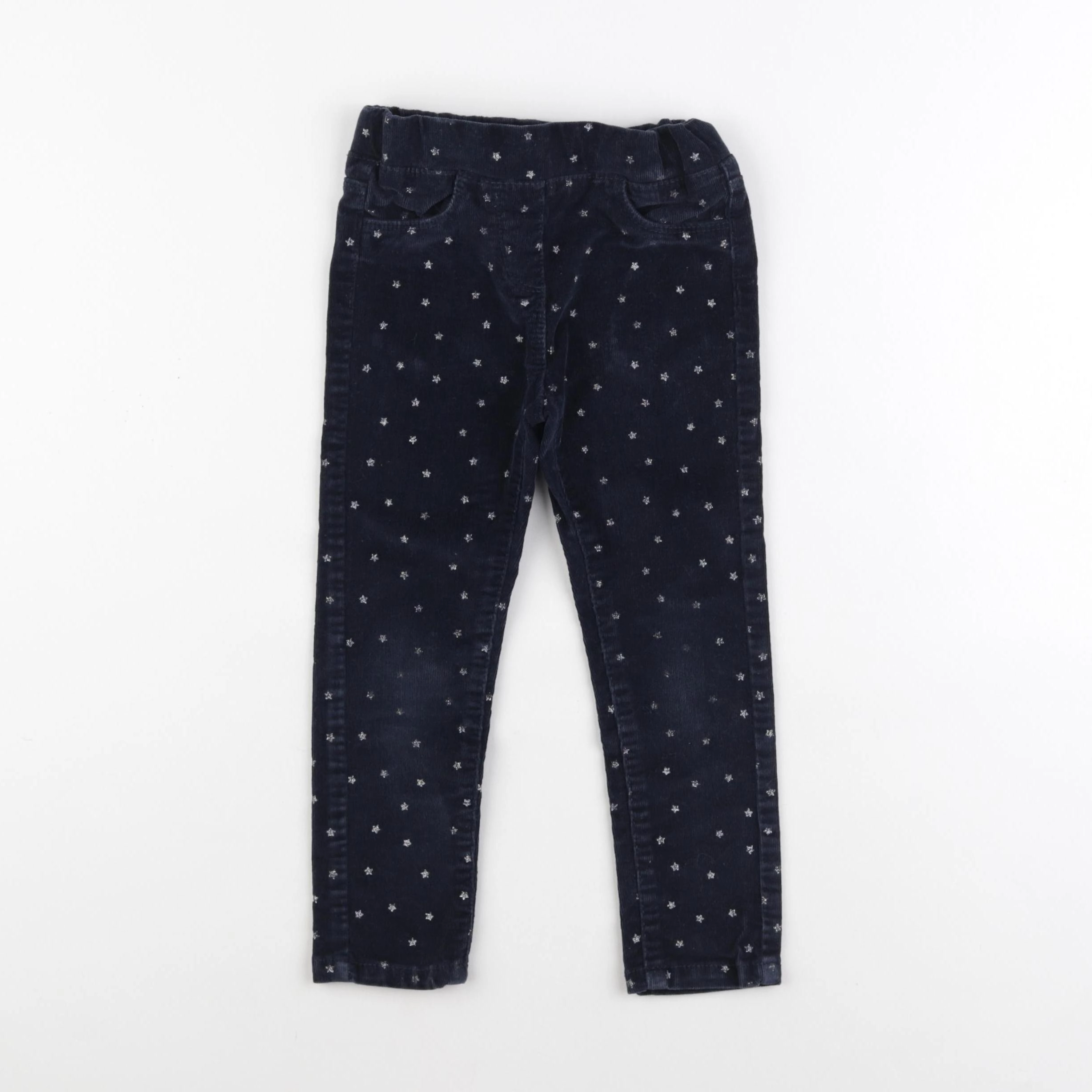 Vertbaudet - jegging bleu - 4 ans