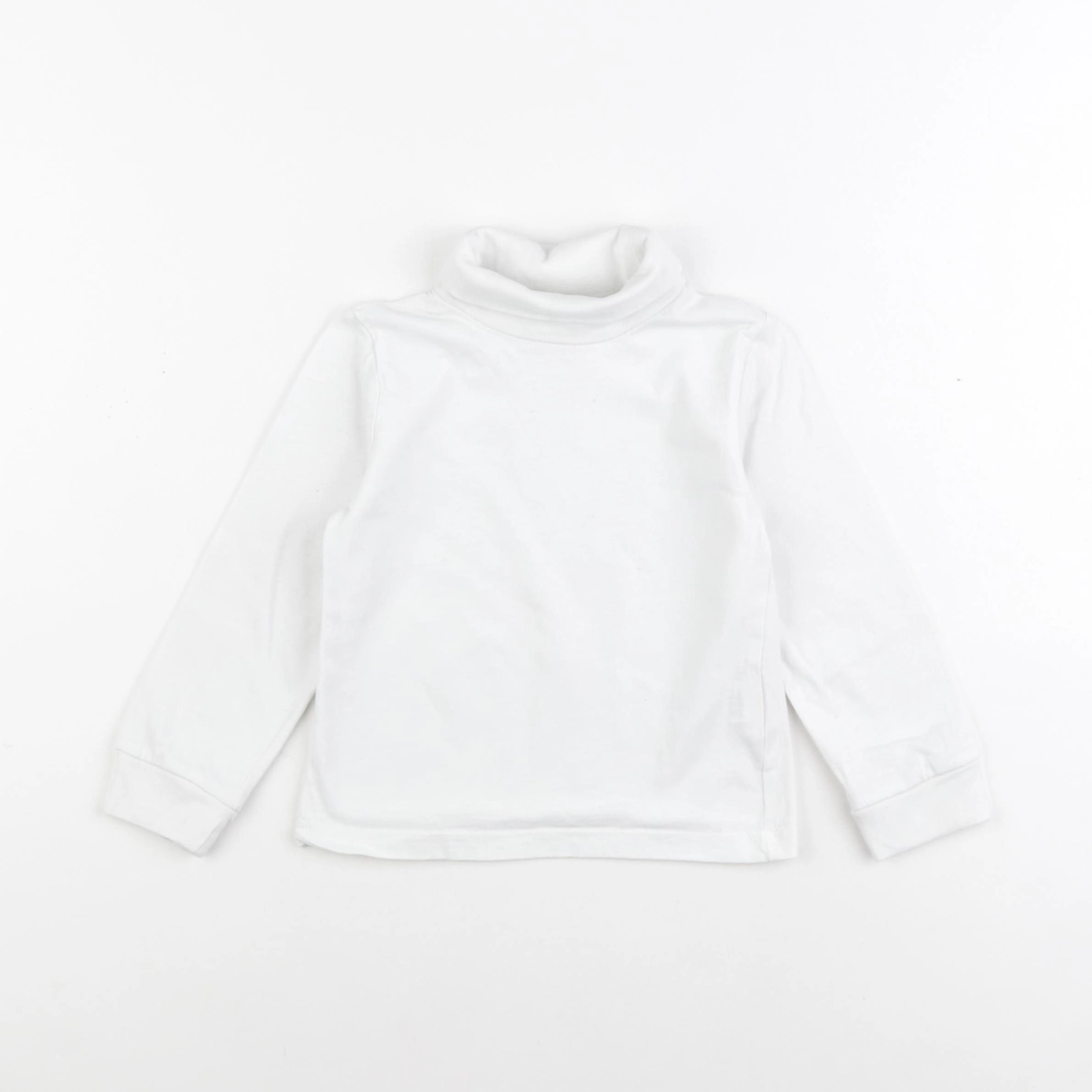 Monoprix - sous-pull blanc - 3 ans