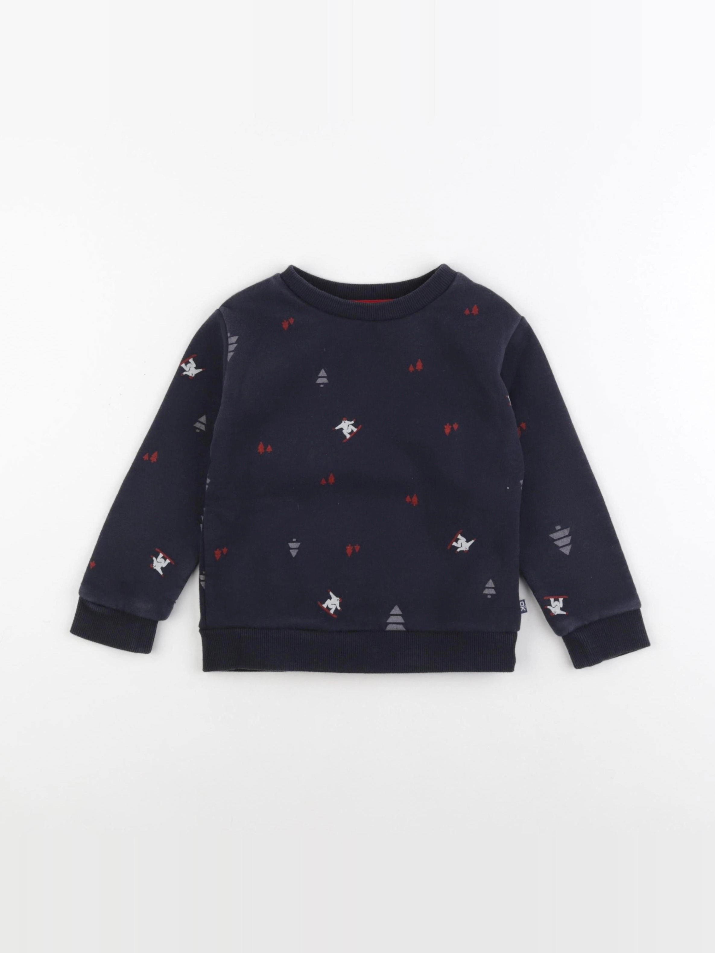 Okaidi - sweat bleu - 3 ans