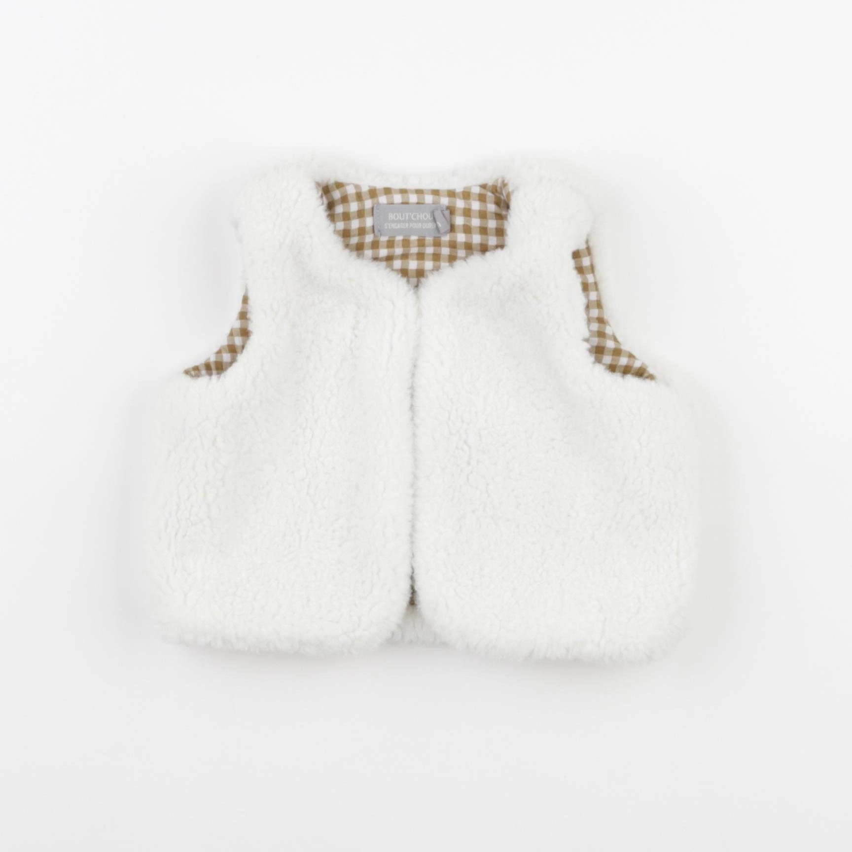 Boutchou - gilet beige - 6 mois