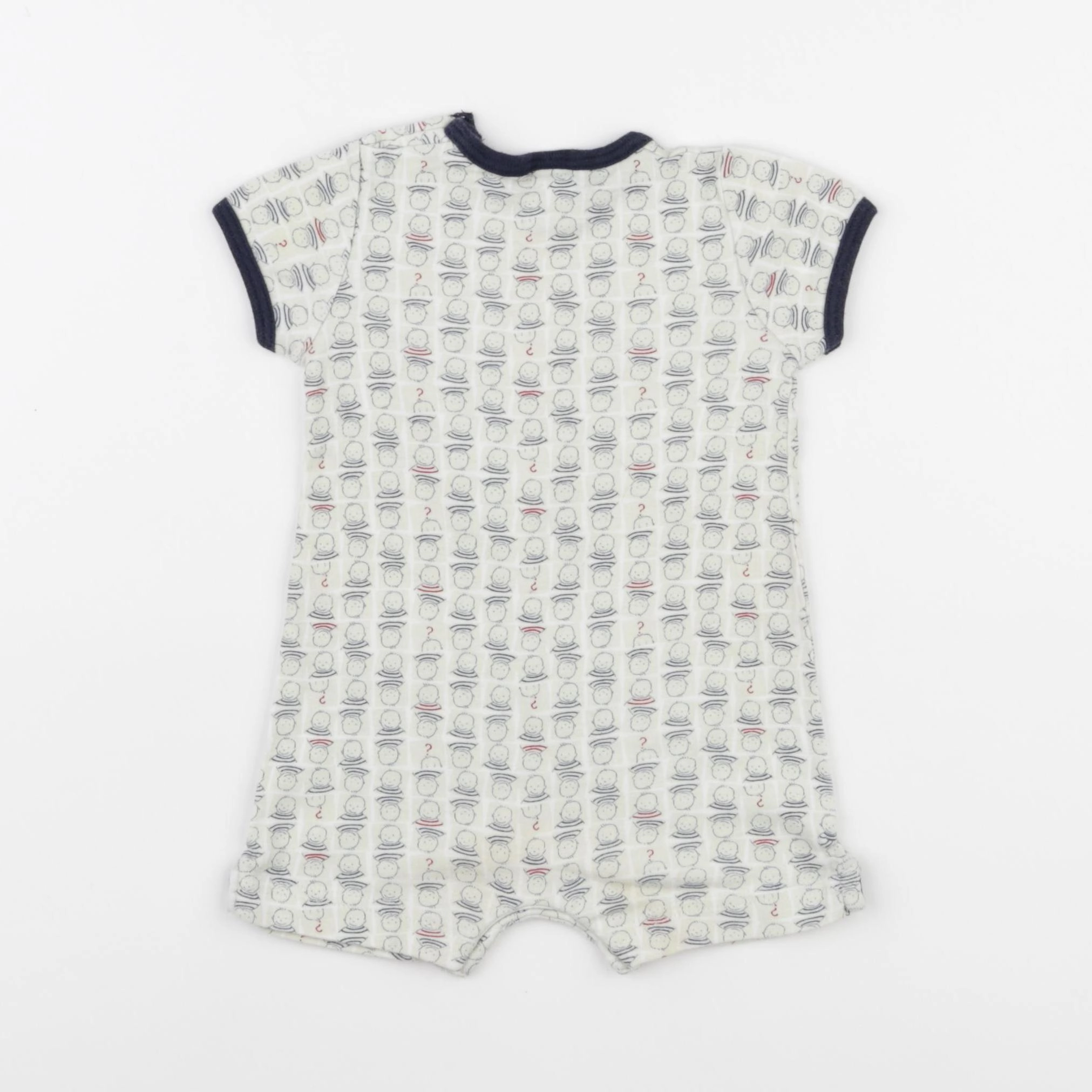 Petit Bateau - combinaison beige - 6 mois