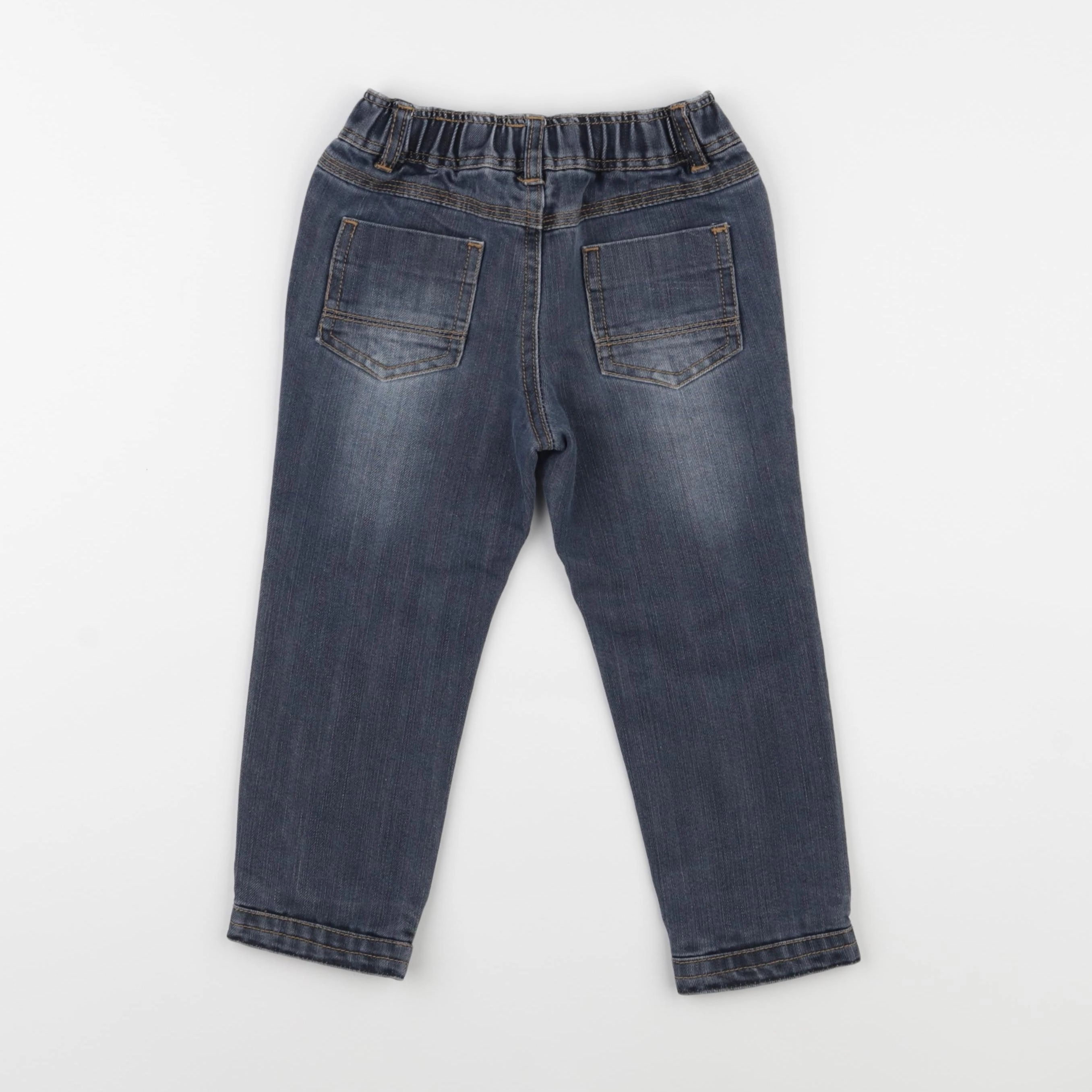 Vertbaudet - jean doublé bleu - 3 ans