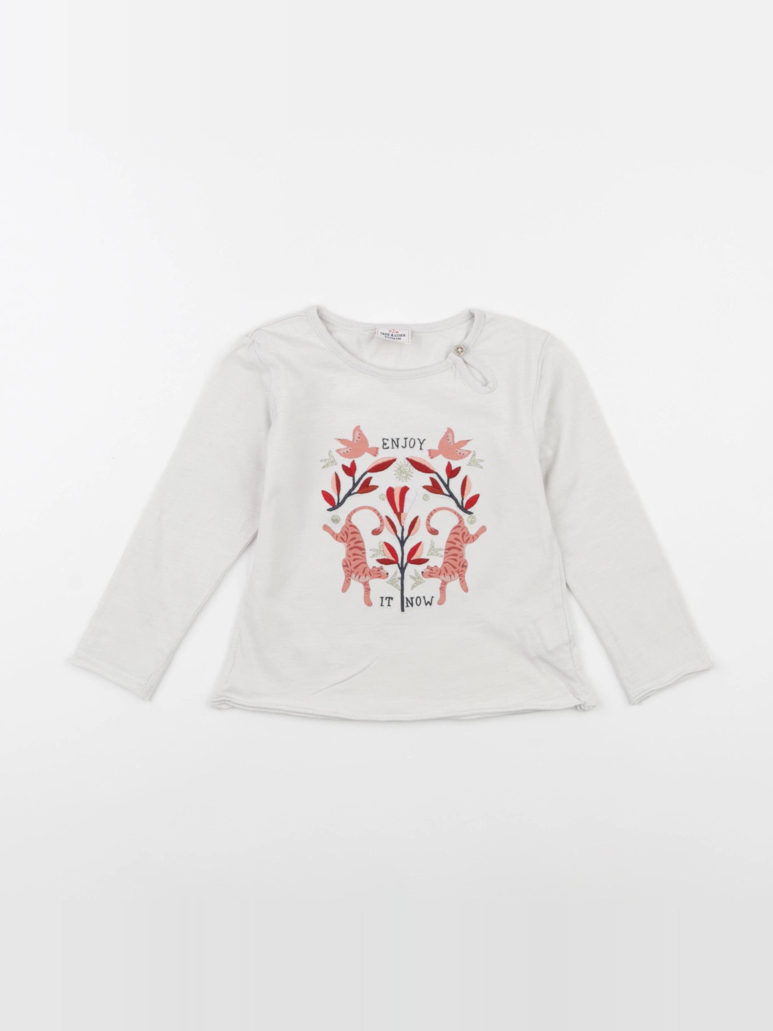 Tape à l'oeil - tee-shirt blanc - 3 ans