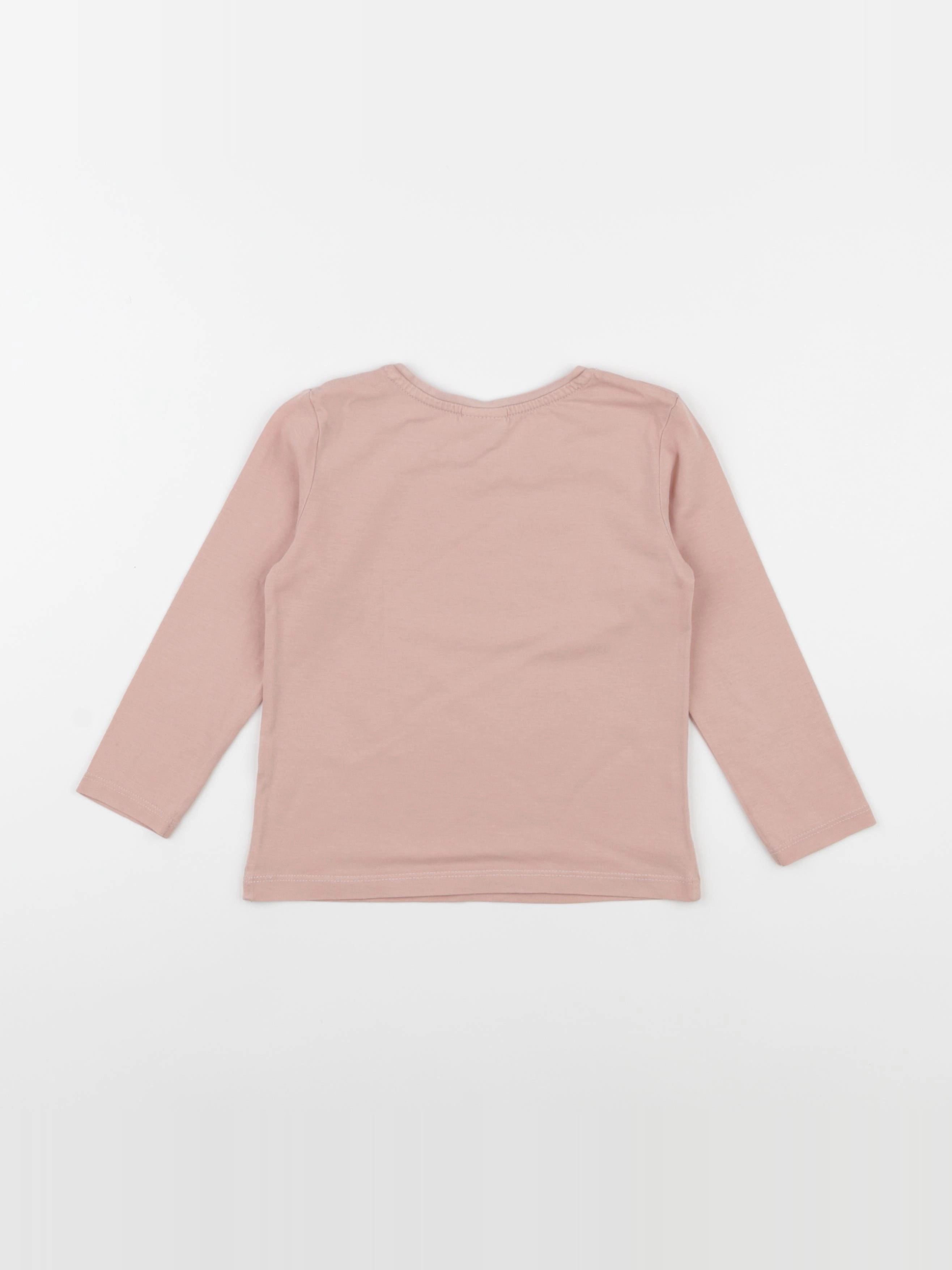 Tape à l'oeil - tee-shirt rose - 3 ans