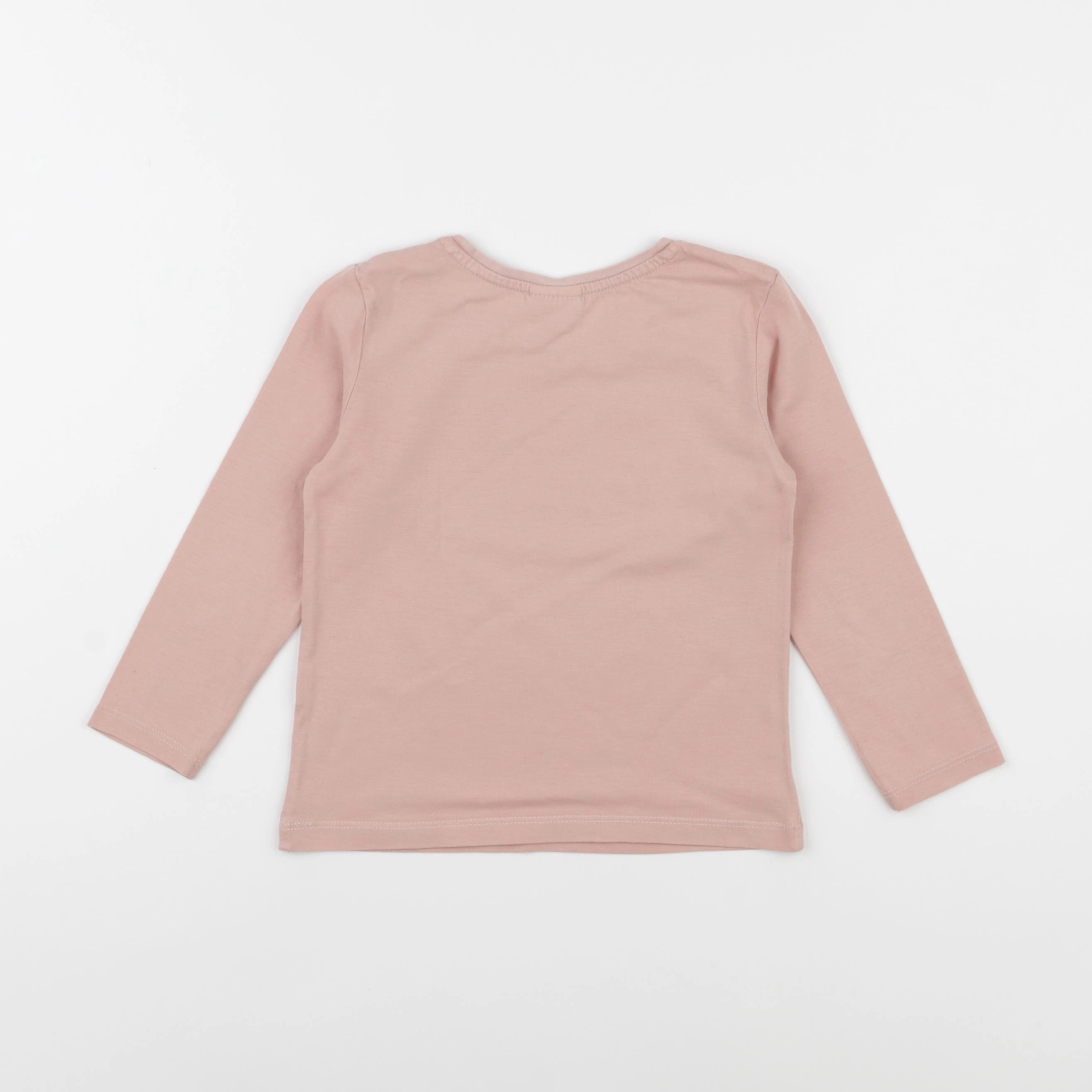 Tape à l'oeil - tee-shirt rose - 3 ans