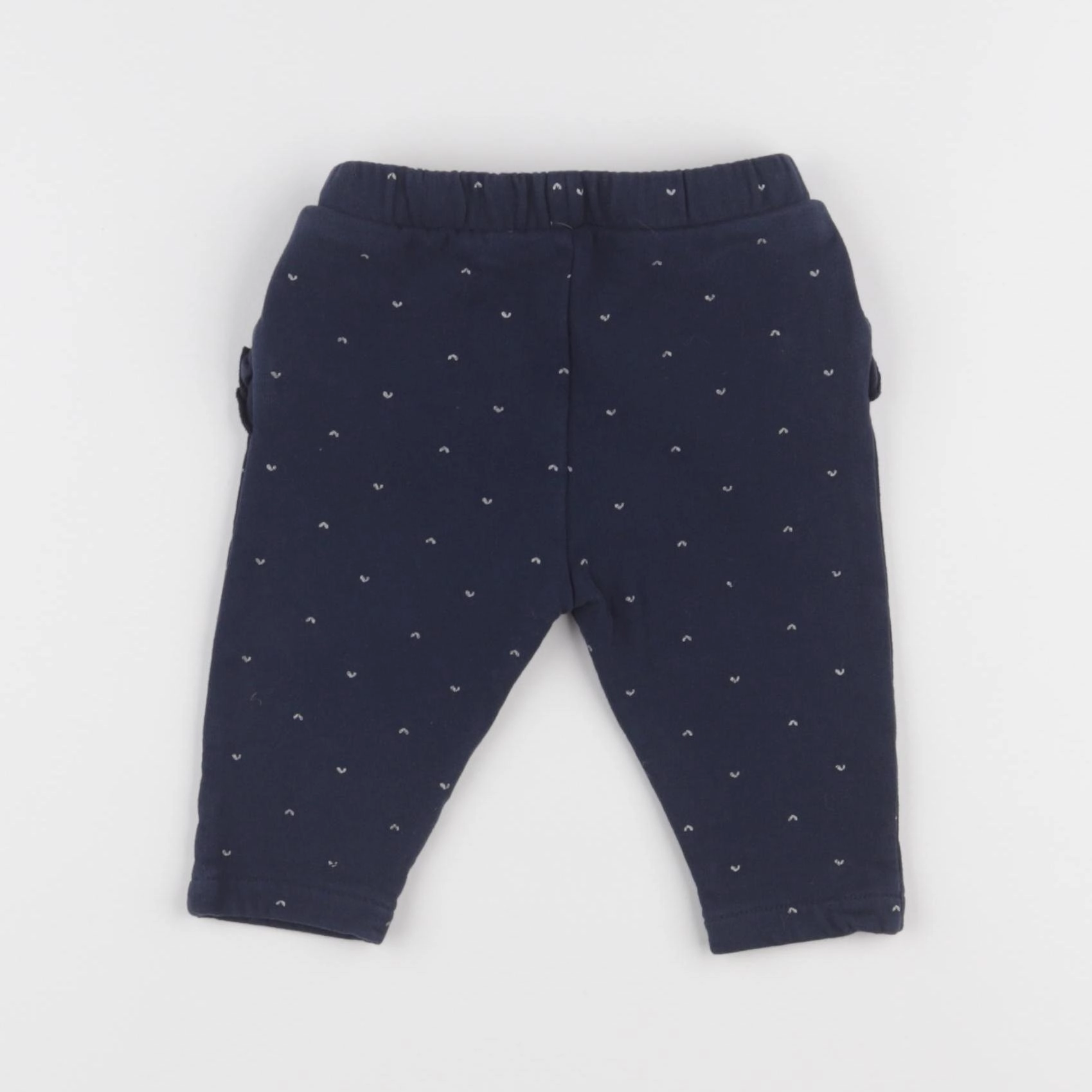 Vertbaudet - pantalon bleu - 6 mois