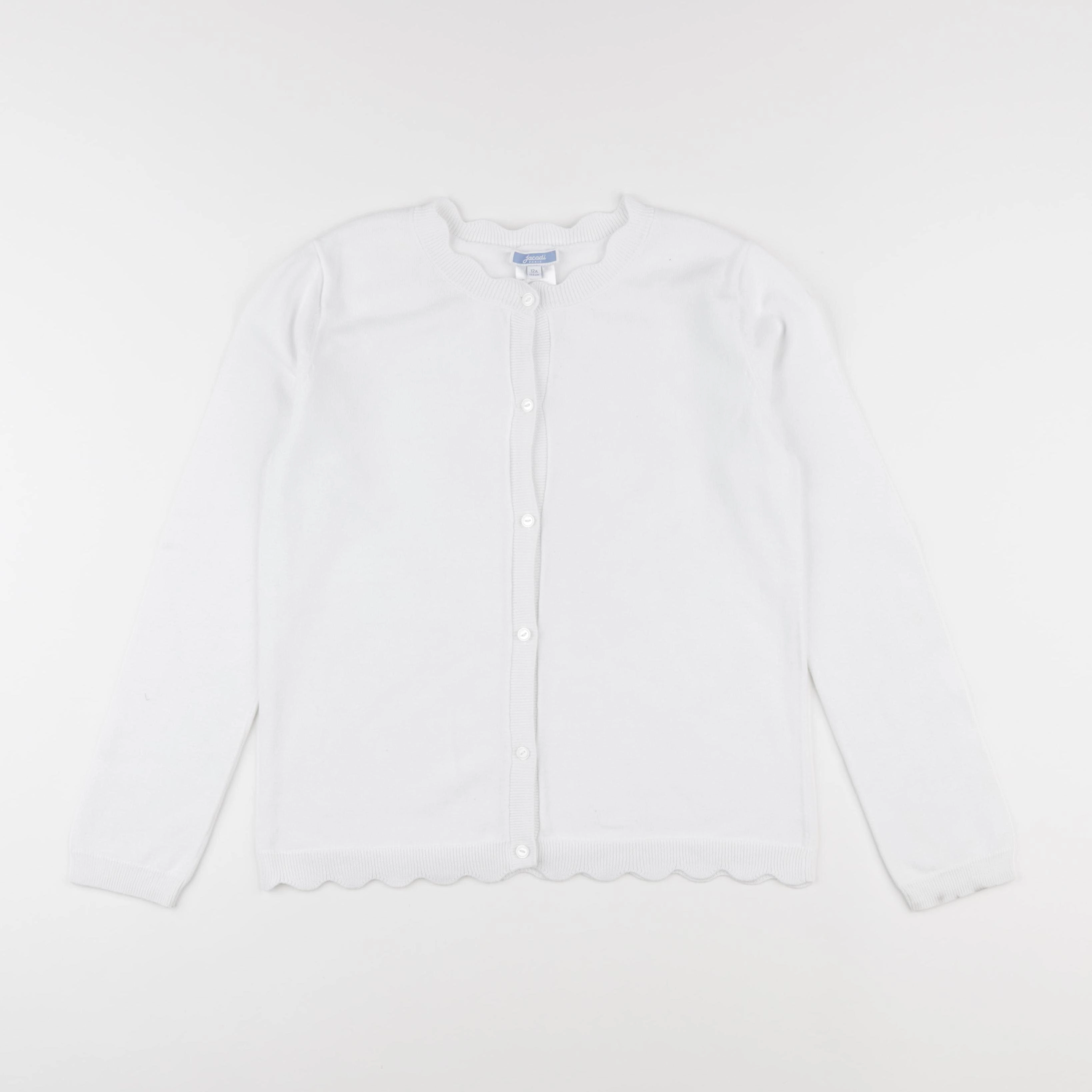 Jacadi - gilet blanc - 12 ans