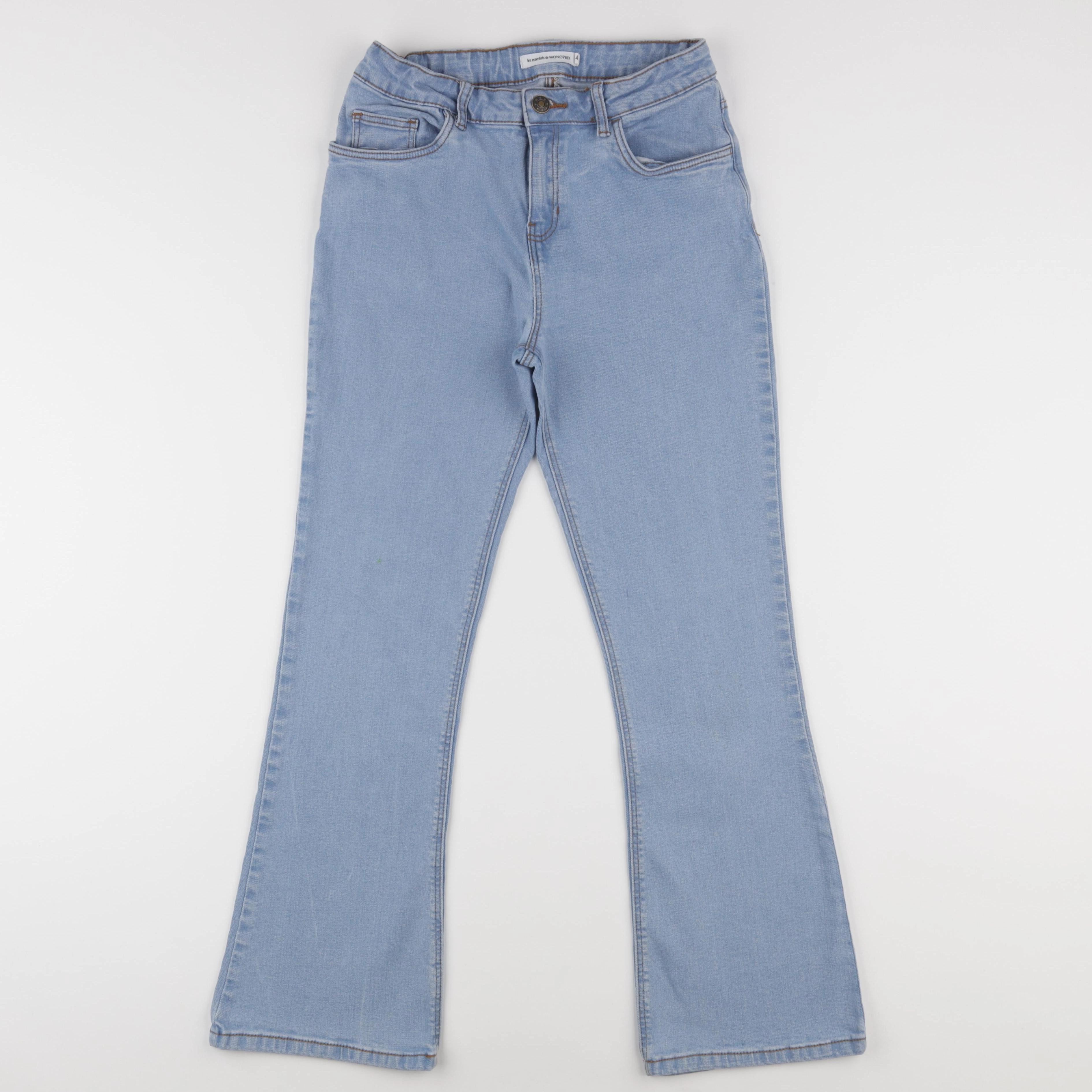Monoprix - jean bleu - 14 ans