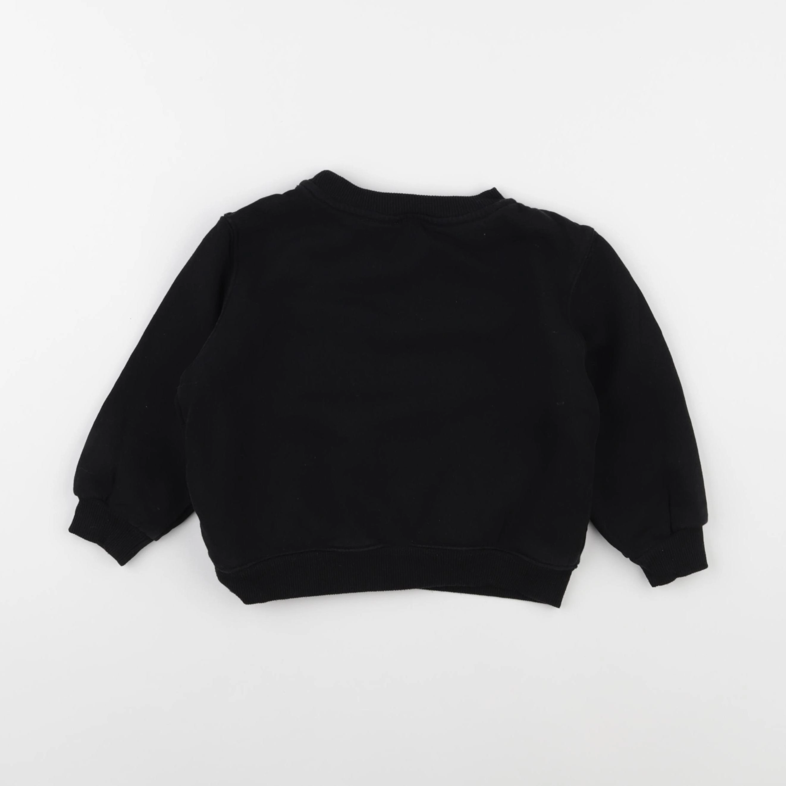 H&M - sweat noir - 3/4 ans