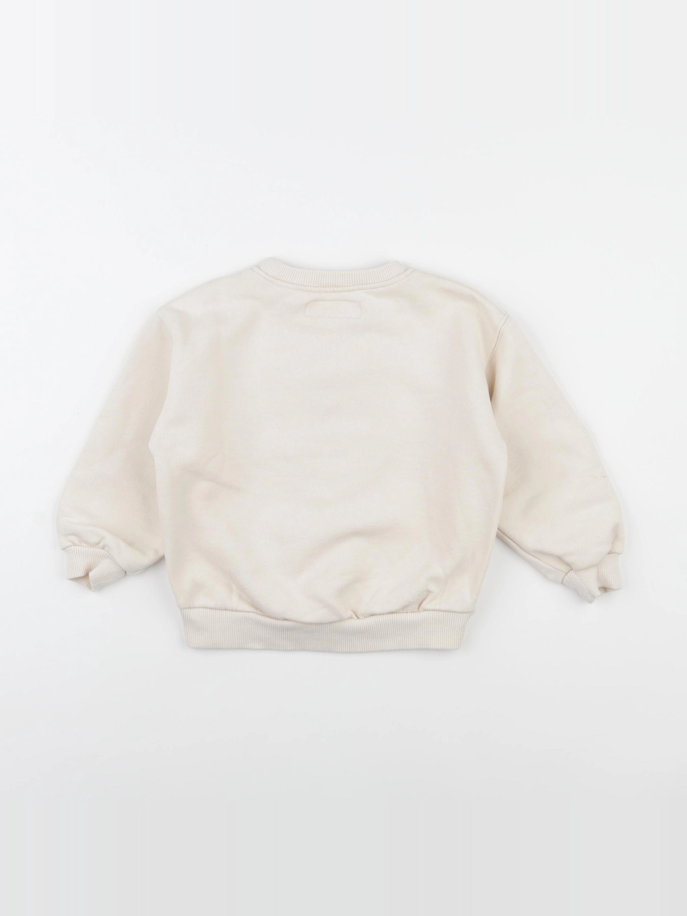 Zara - sweat beige - 4 ans