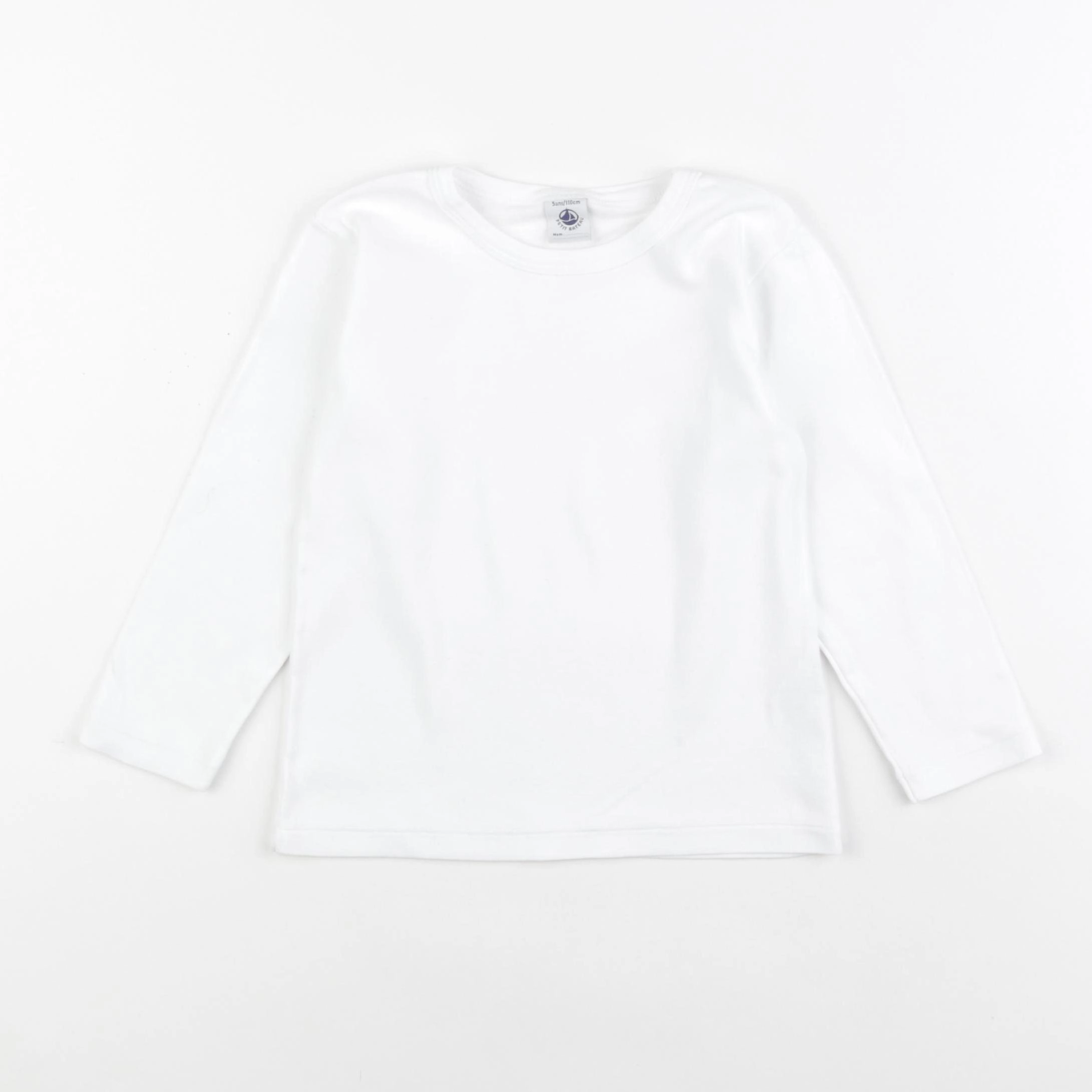 Petit Bateau - maillot de corps blanc - 5 ans