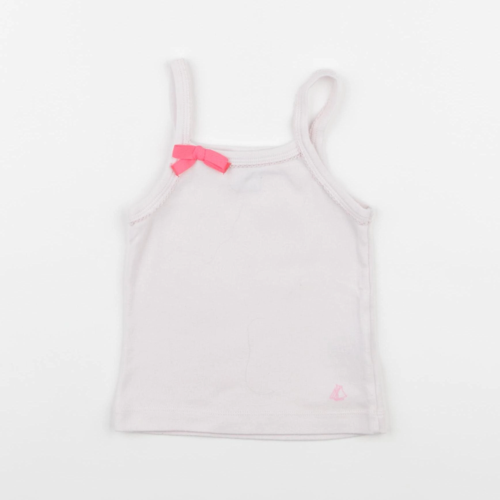 Petit Bateau - maillot de corps rose - 3 ans