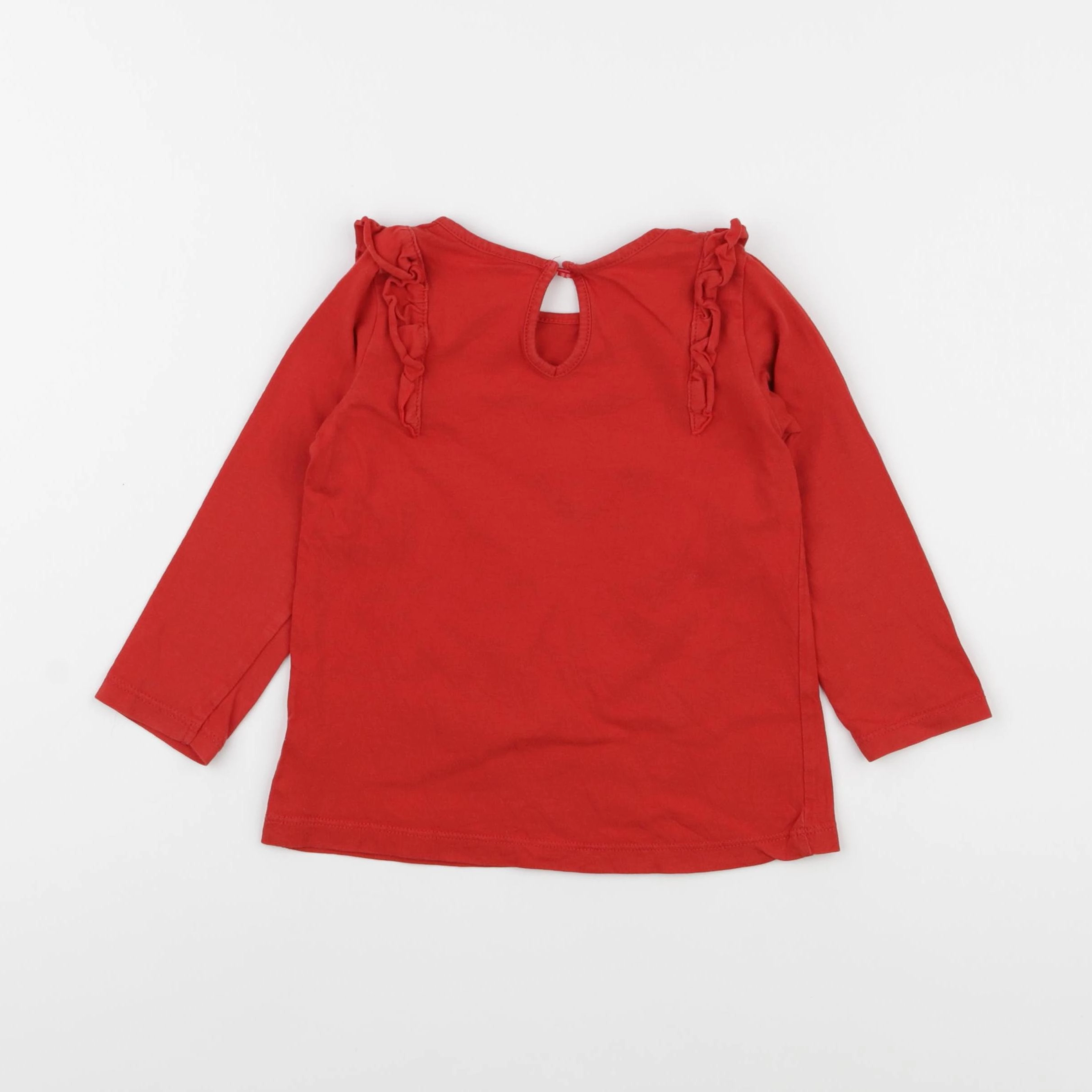 H&M - tee-shirt rouge - 12/18 mois