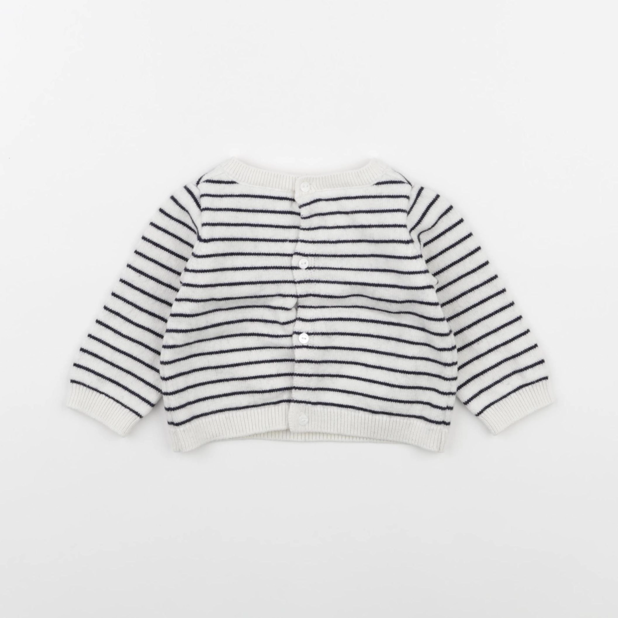 Jacadi - pull bleu - 6 mois