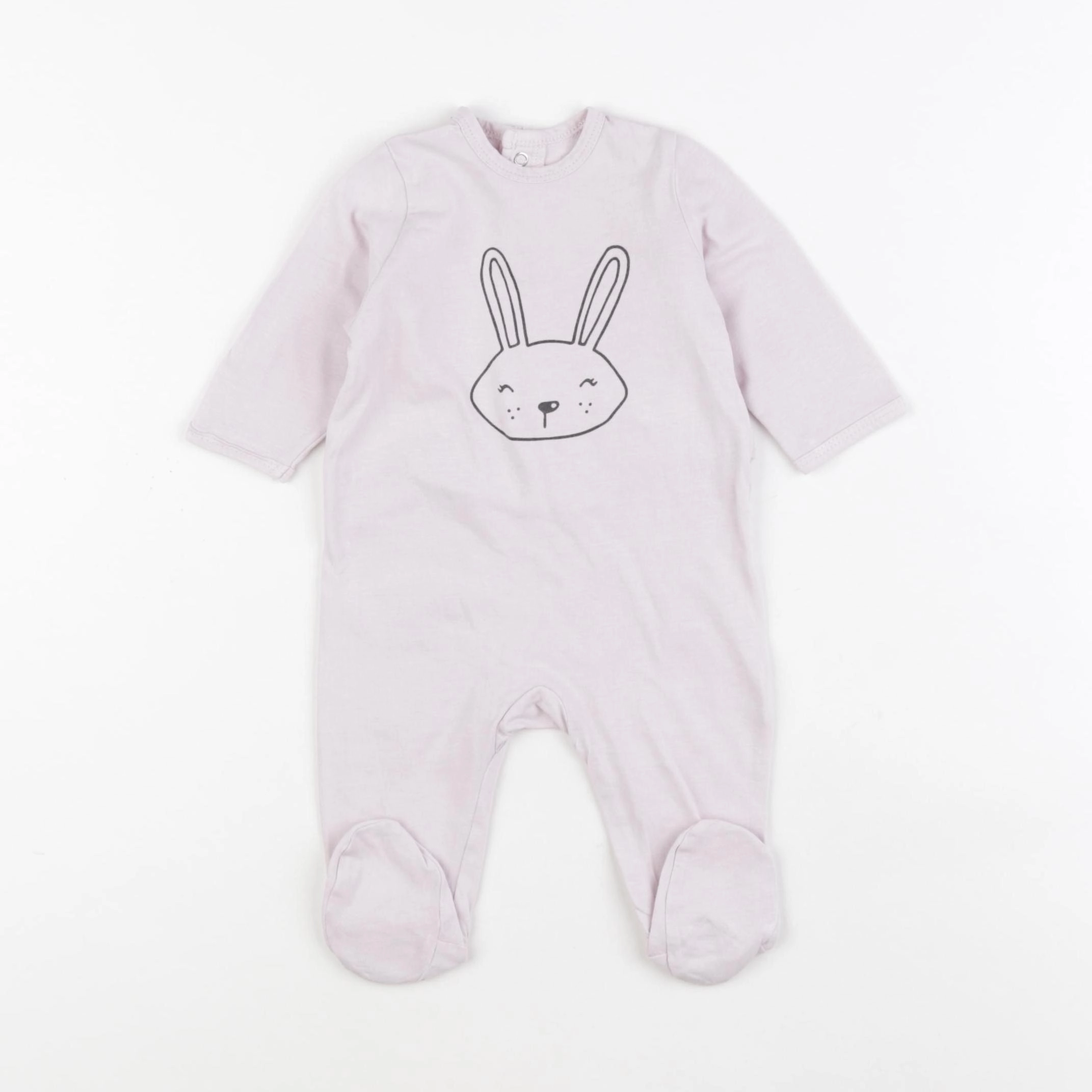La Redoute - pyjama coton violet - 3 mois