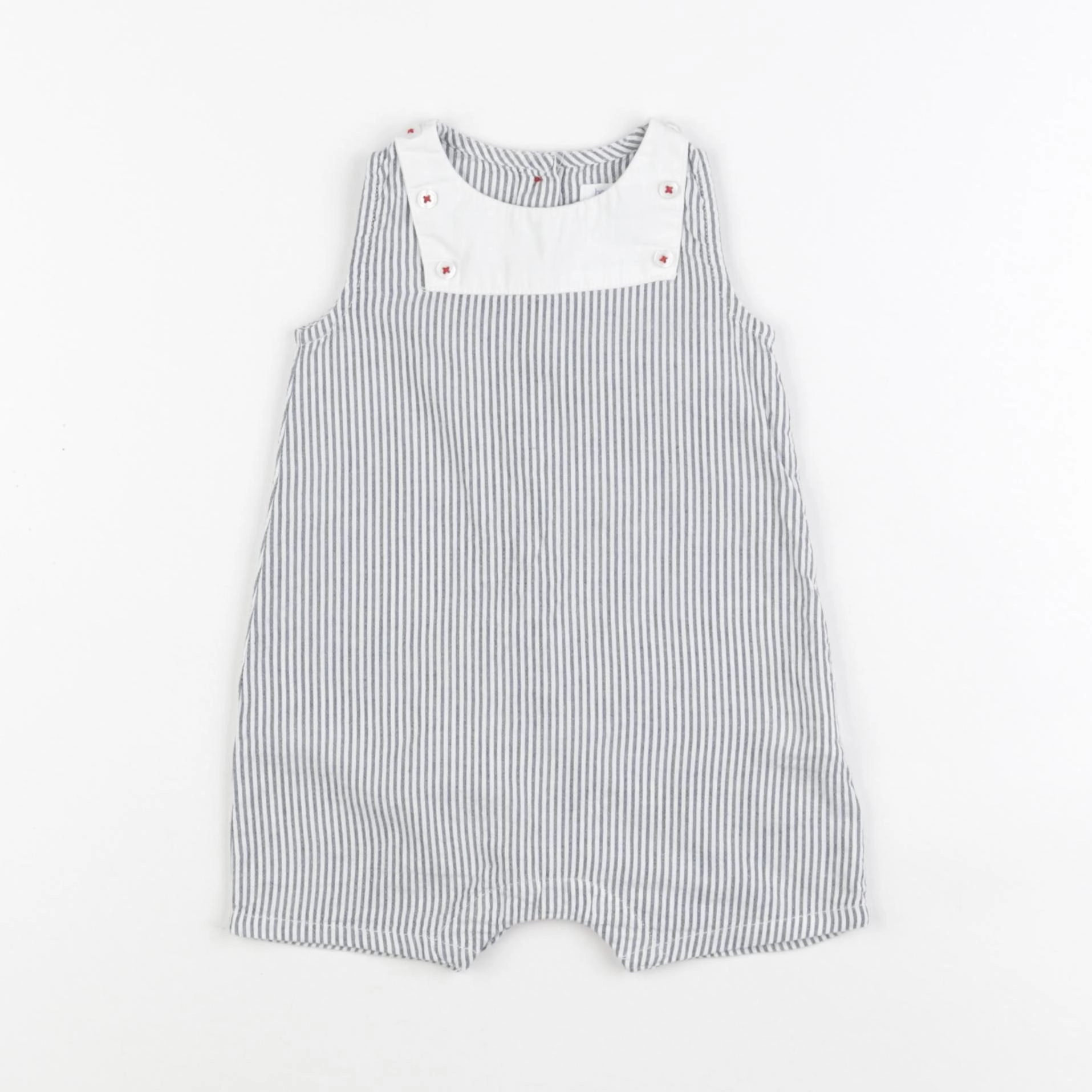 Boutchou - combinaison gris - 6 mois