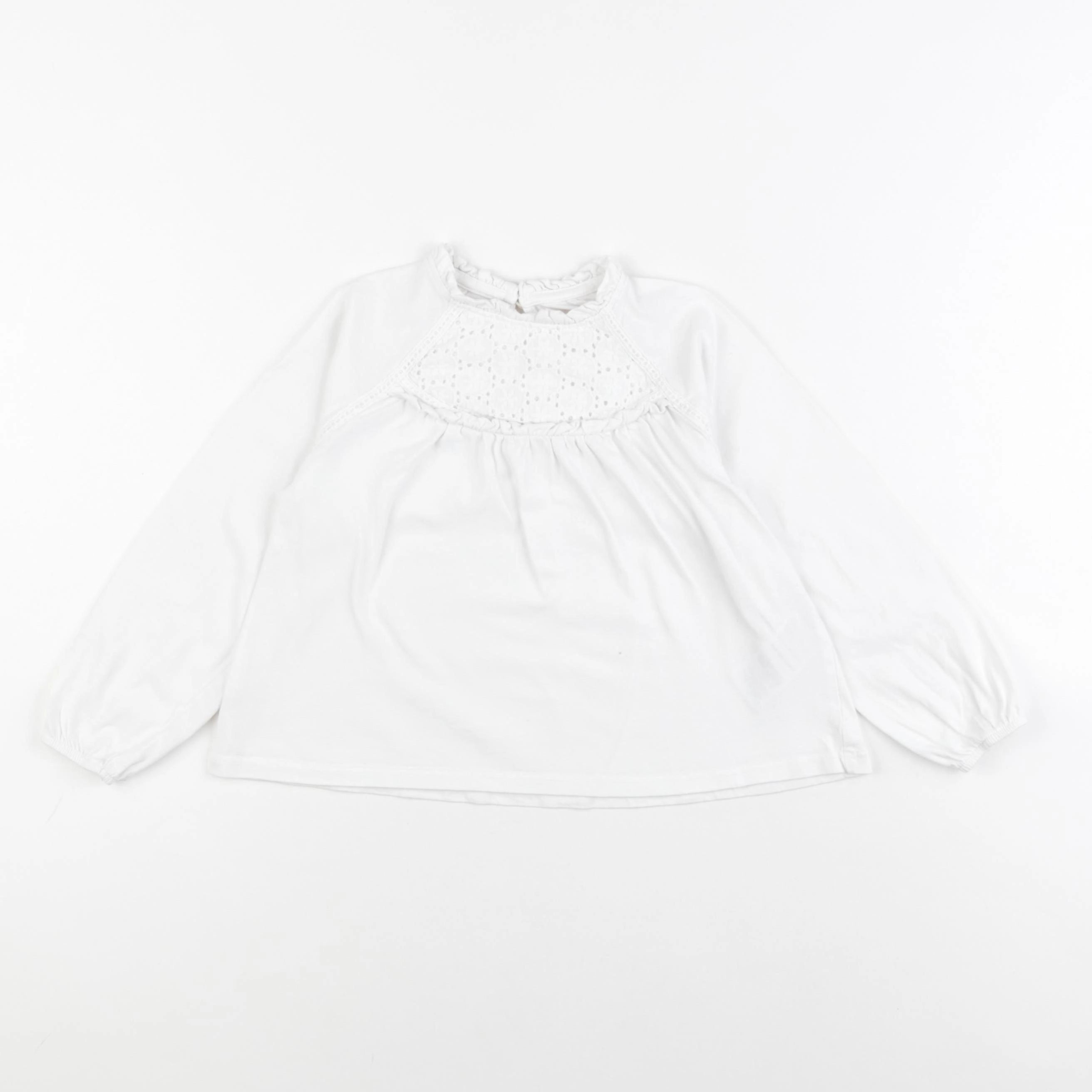 Vertbaudet - tee-shirt blanc - 5 ans