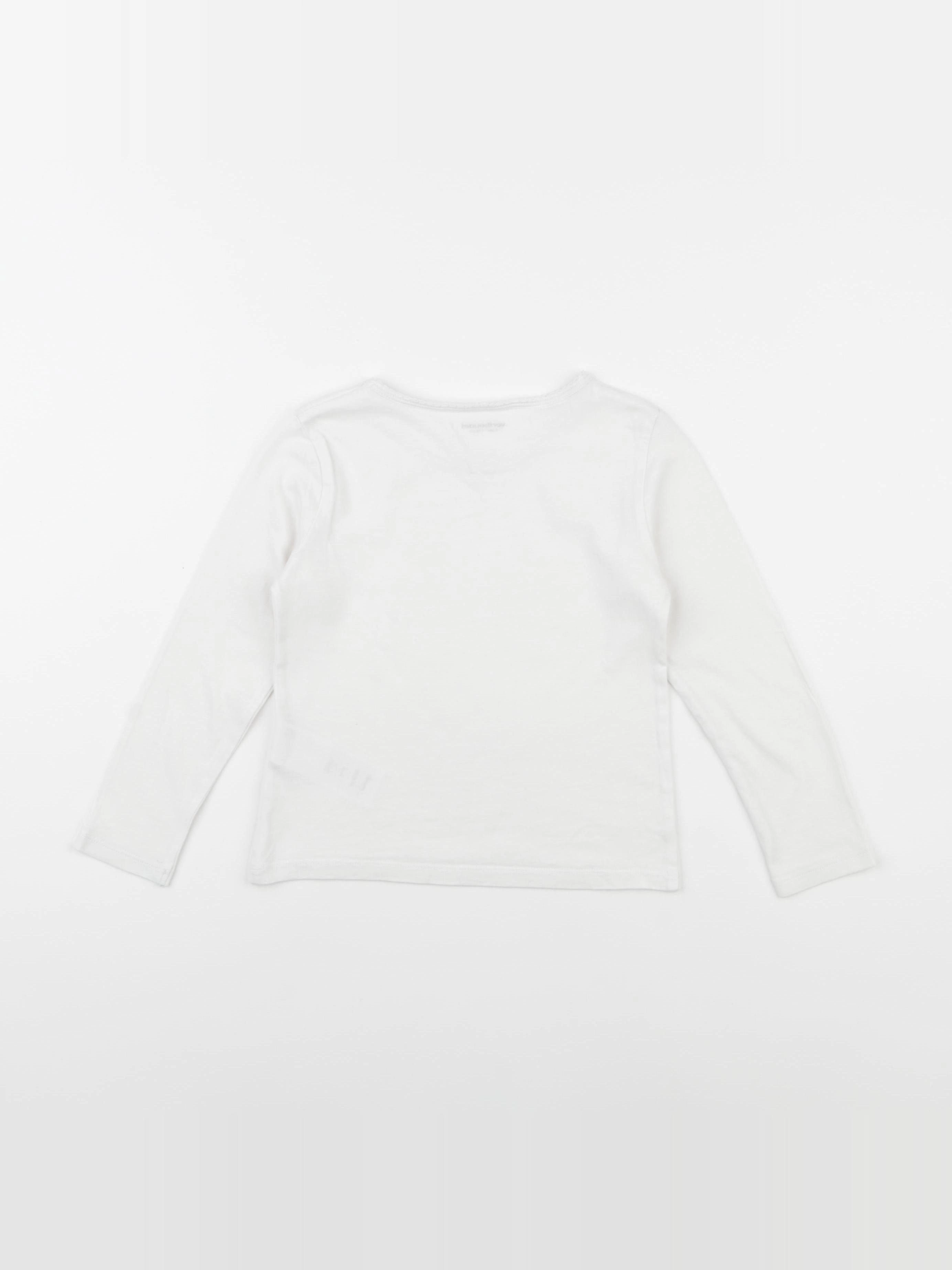 Vertbaudet - maillot de corps blanc - 5 ans