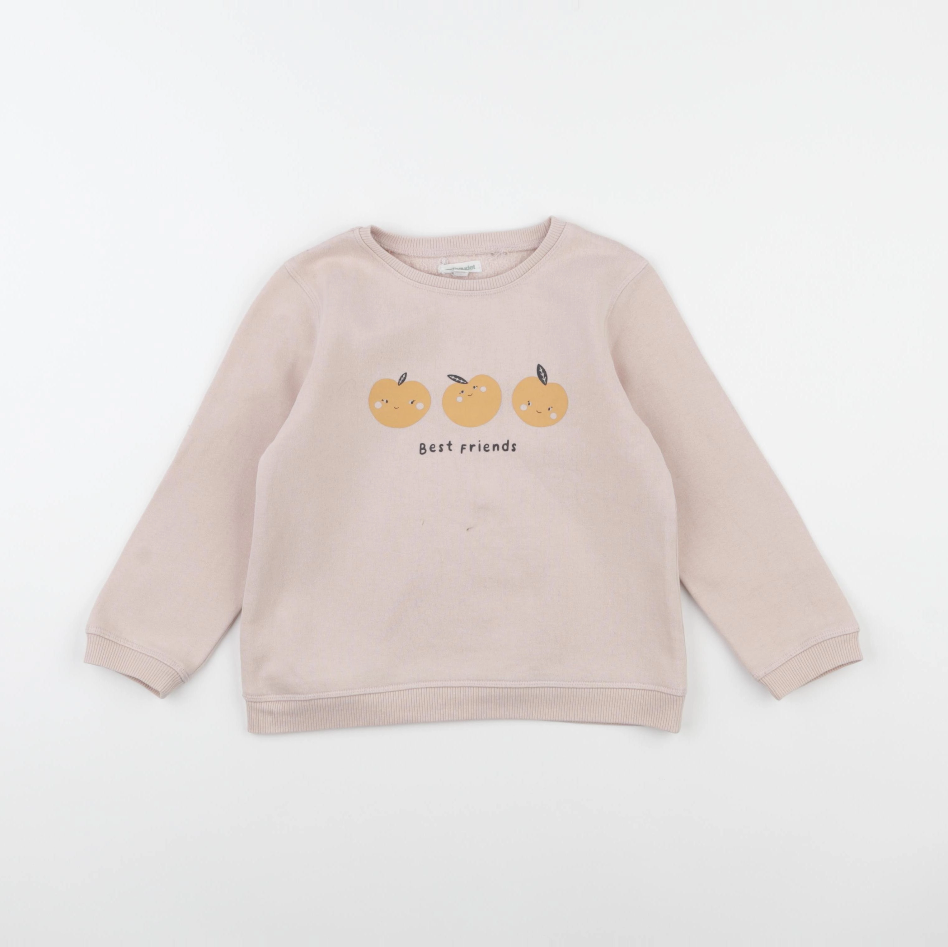 Vertbaudet - sweat rose - 5 ans