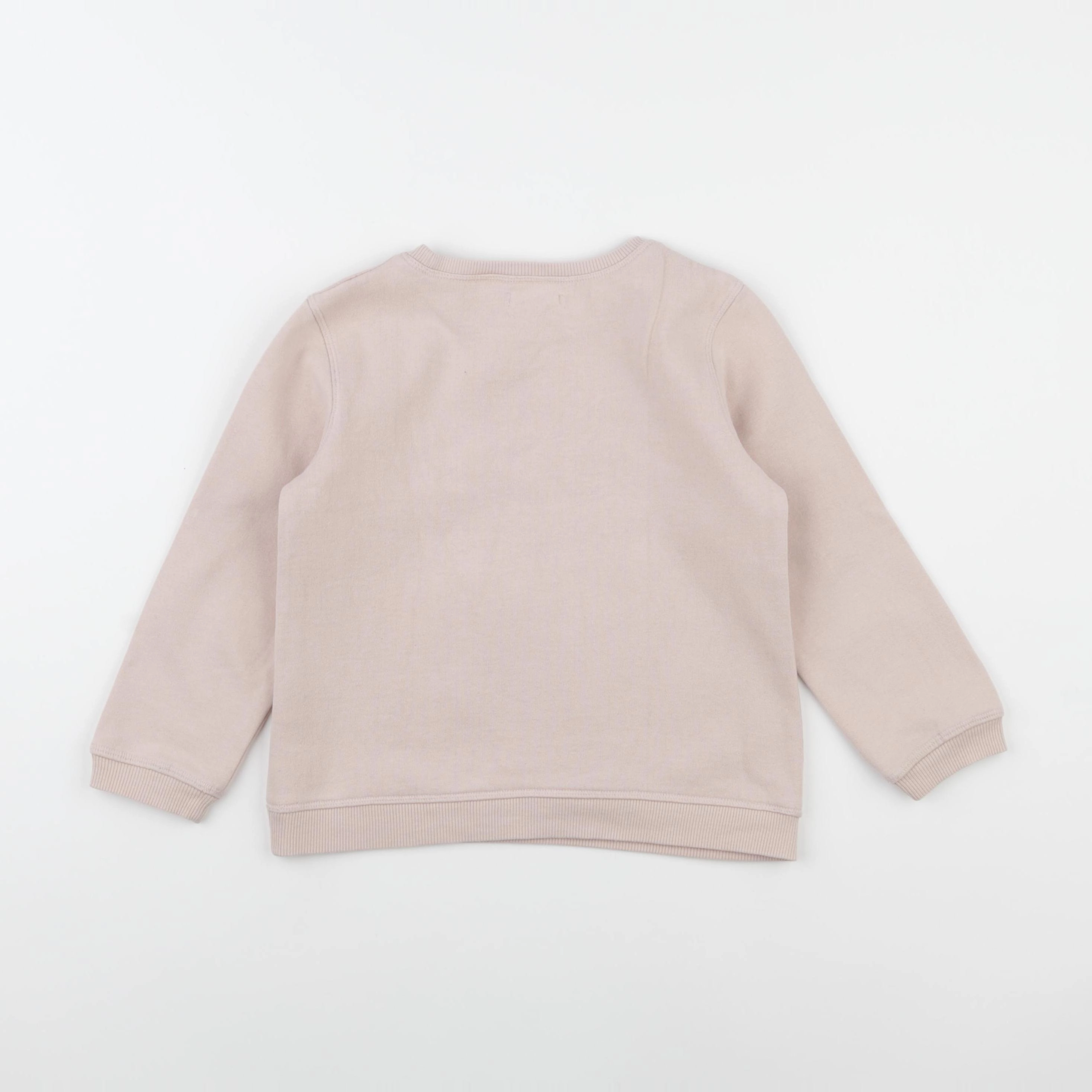 Vertbaudet - sweat rose - 5 ans