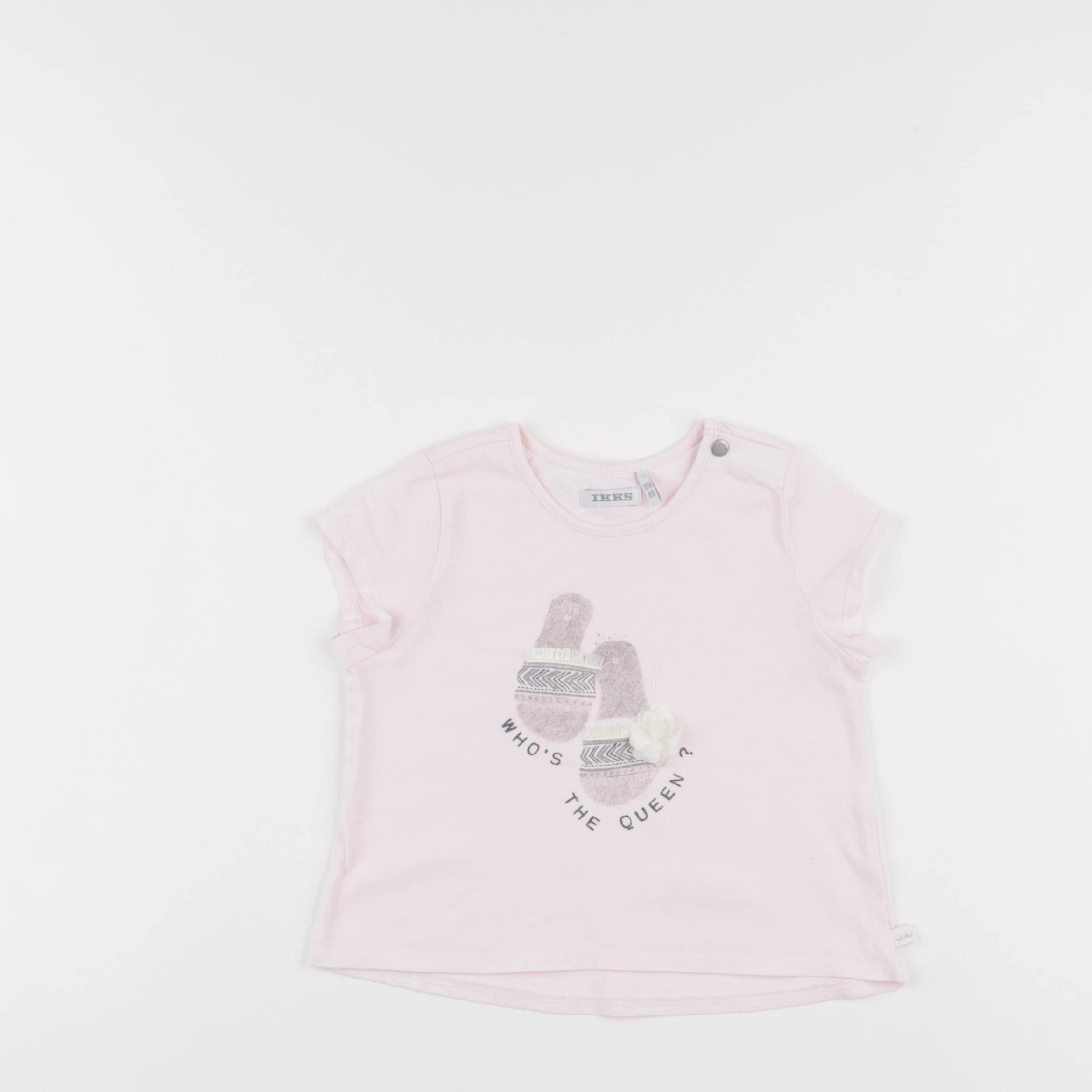 IKKS - tee-shirt rose - 18 mois