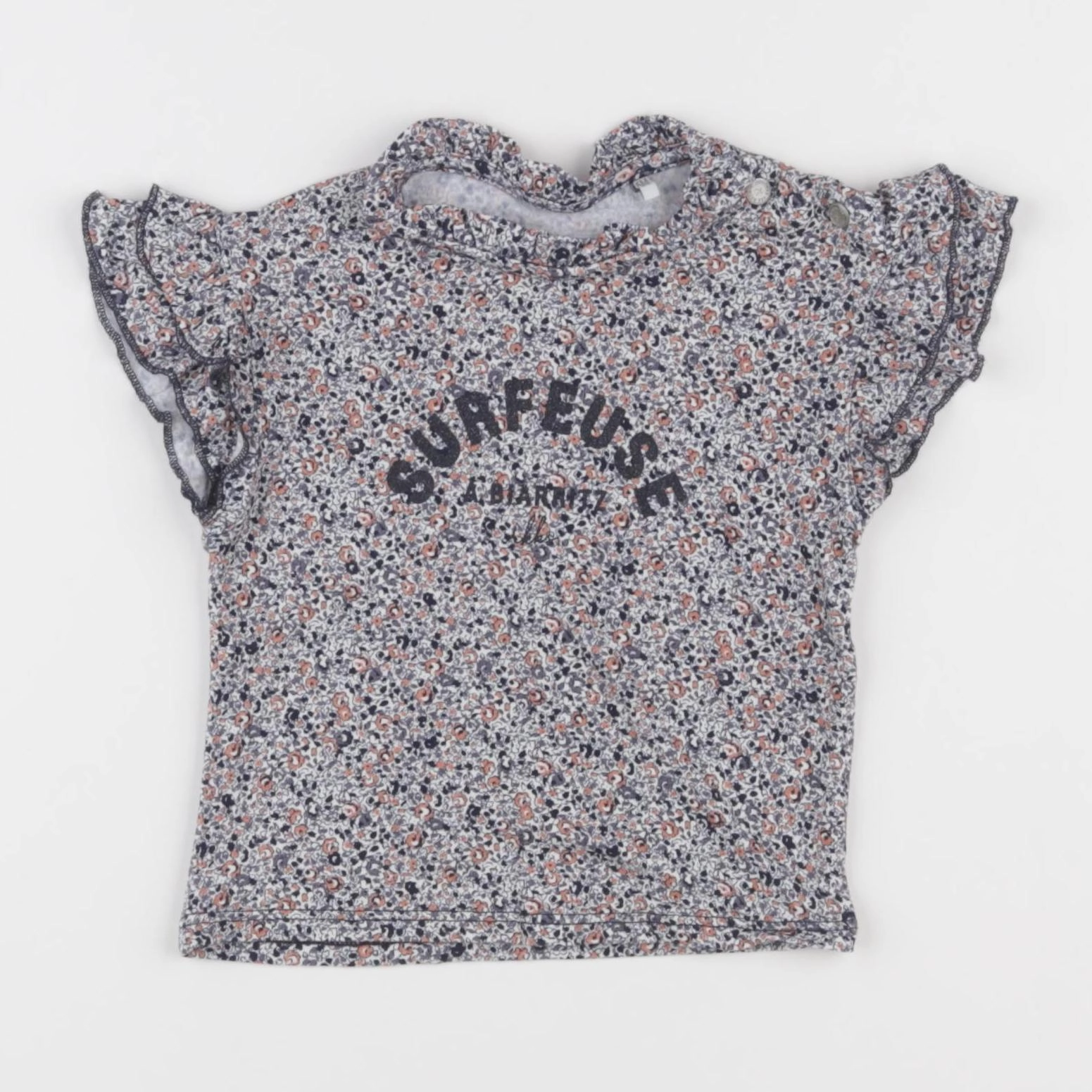 IKKS - tee-shirt multicolore - 6 mois
