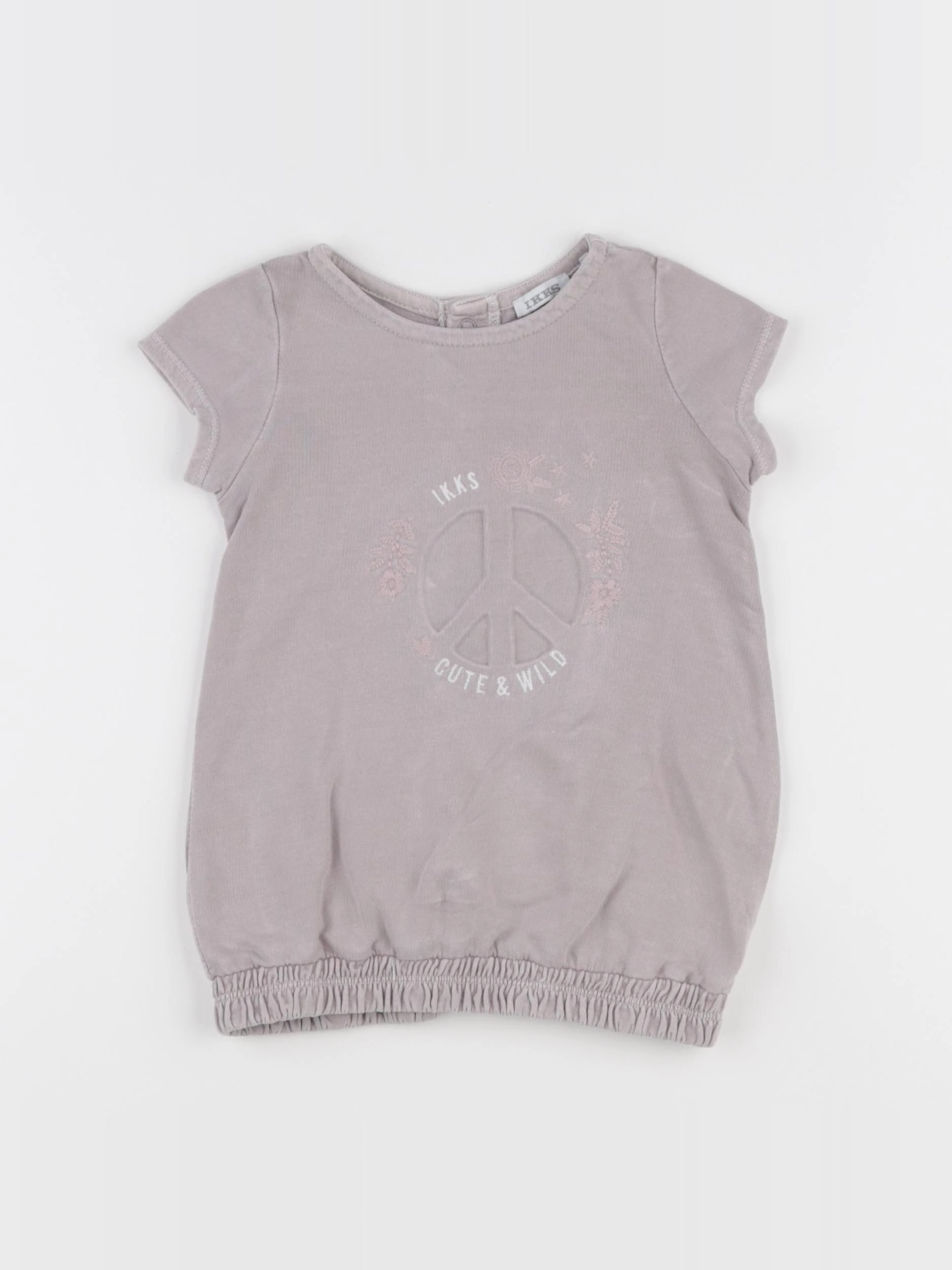 IKKS - robe rose - 6 mois