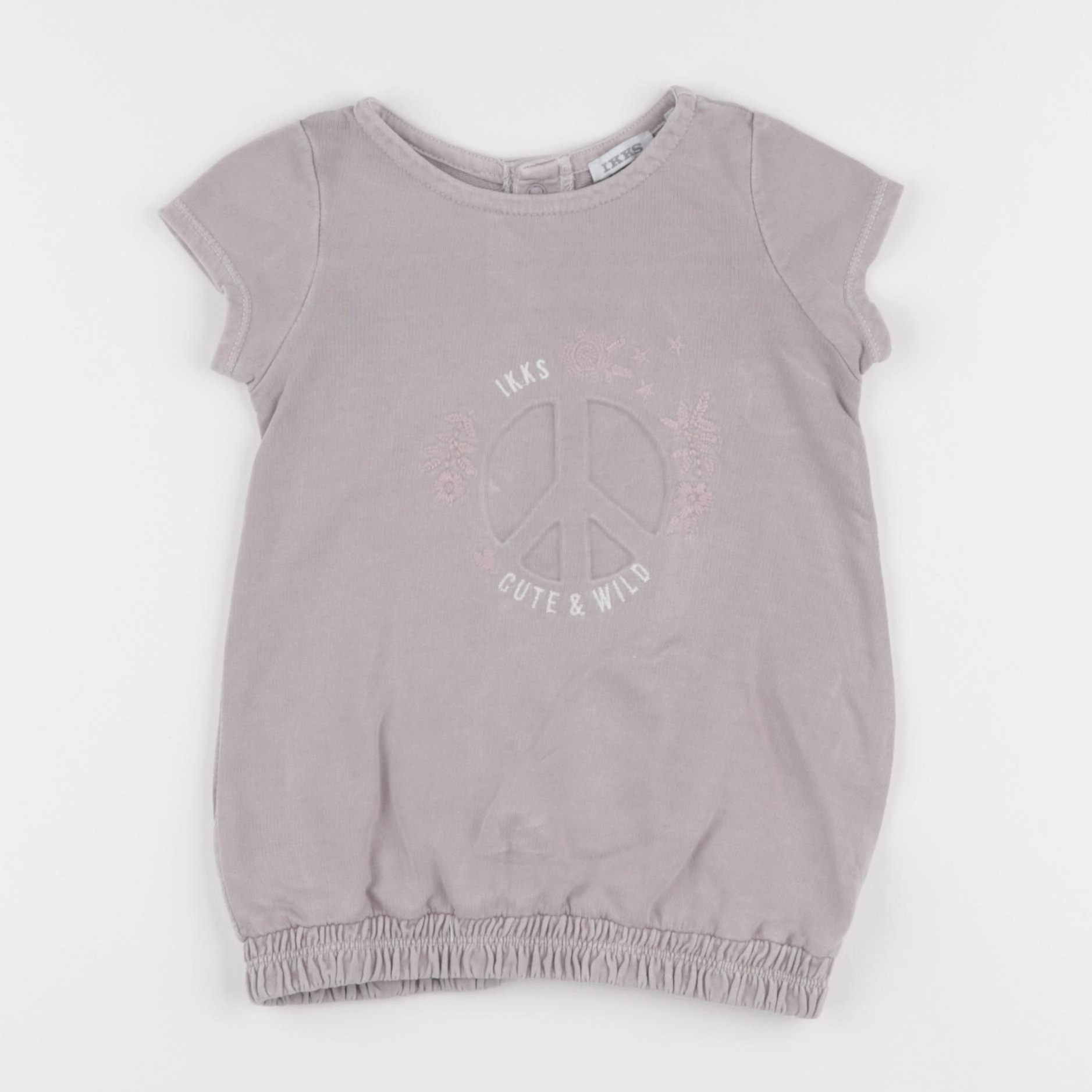 IKKS - robe rose - 6 mois