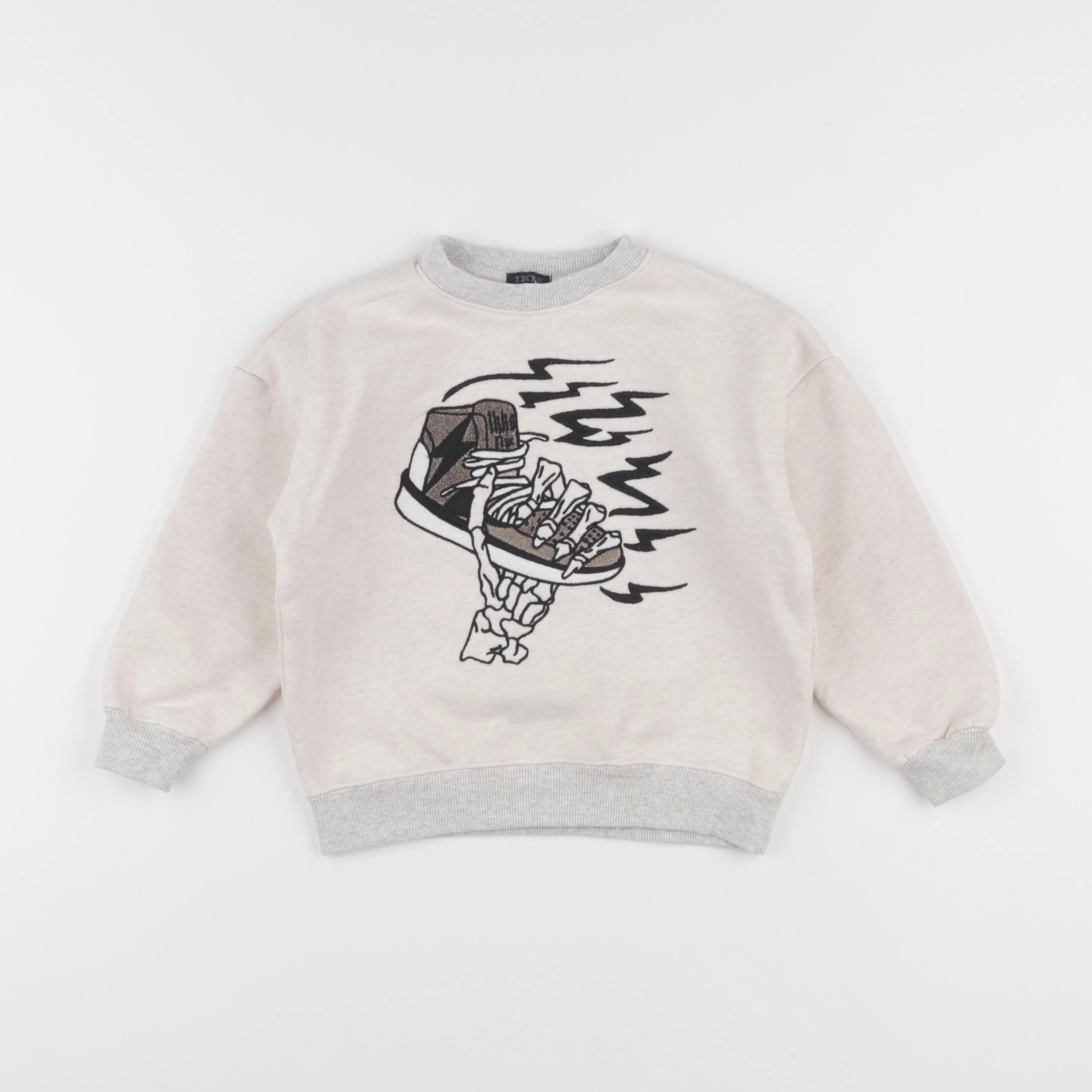 IKKS - sweat beige - 3 ans