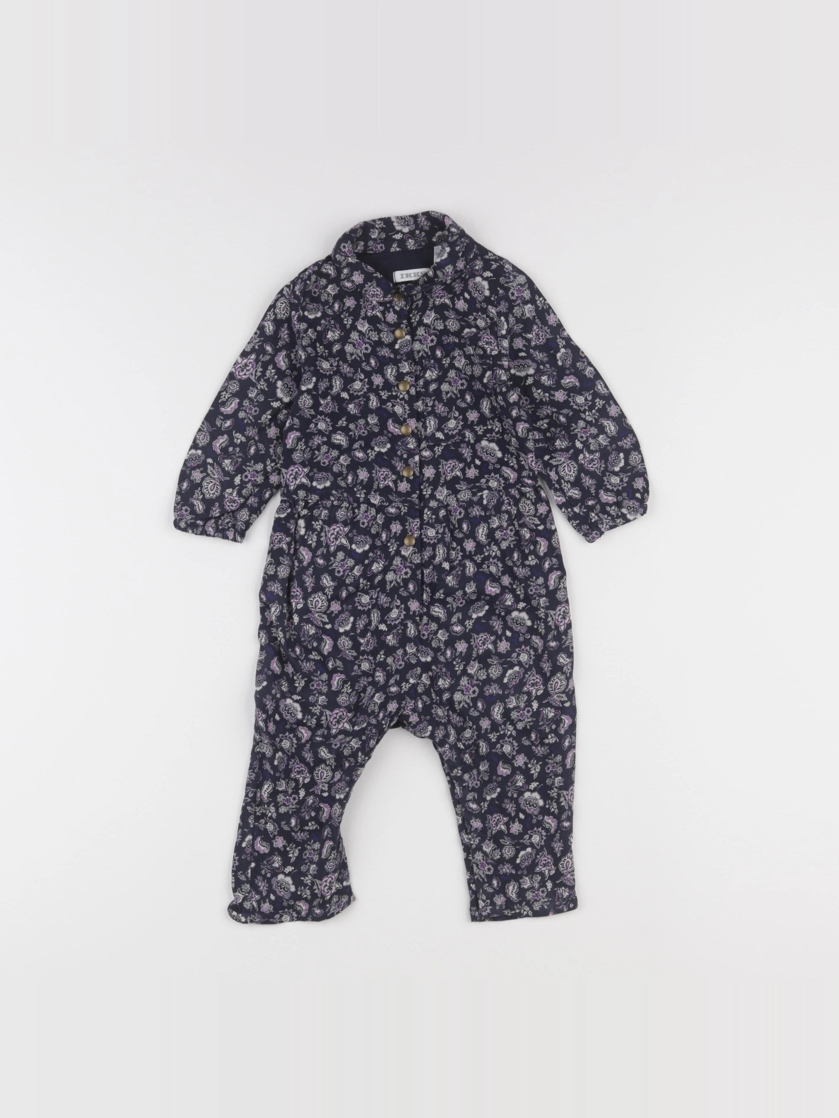 IKKS - combinaison bleu - 6 mois