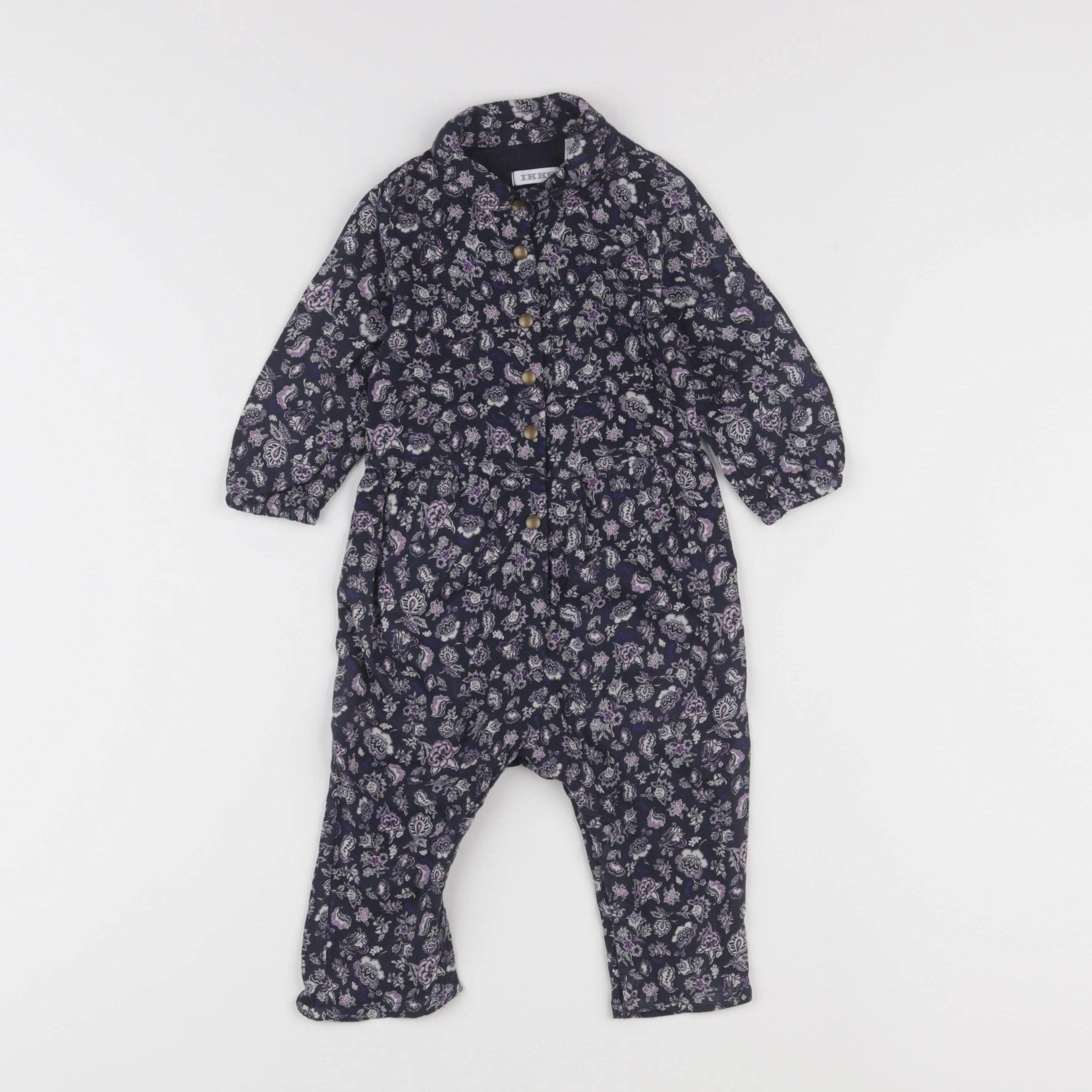 IKKS - combinaison bleu - 6 mois
