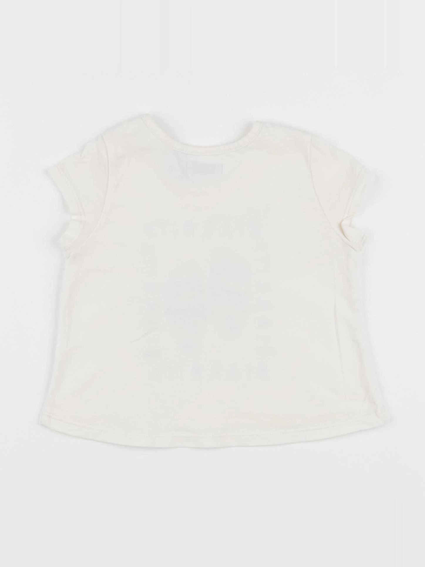 IKKS - tee-shirt blanc - 6 mois