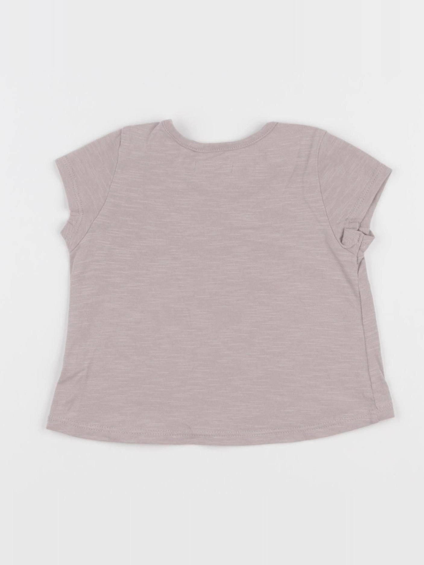 IKKS - tee-shirt violet - 6 mois