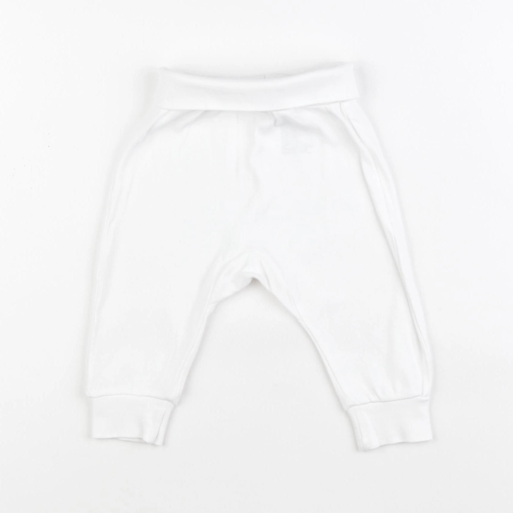 H&M - legging blanc - 3/6 mois