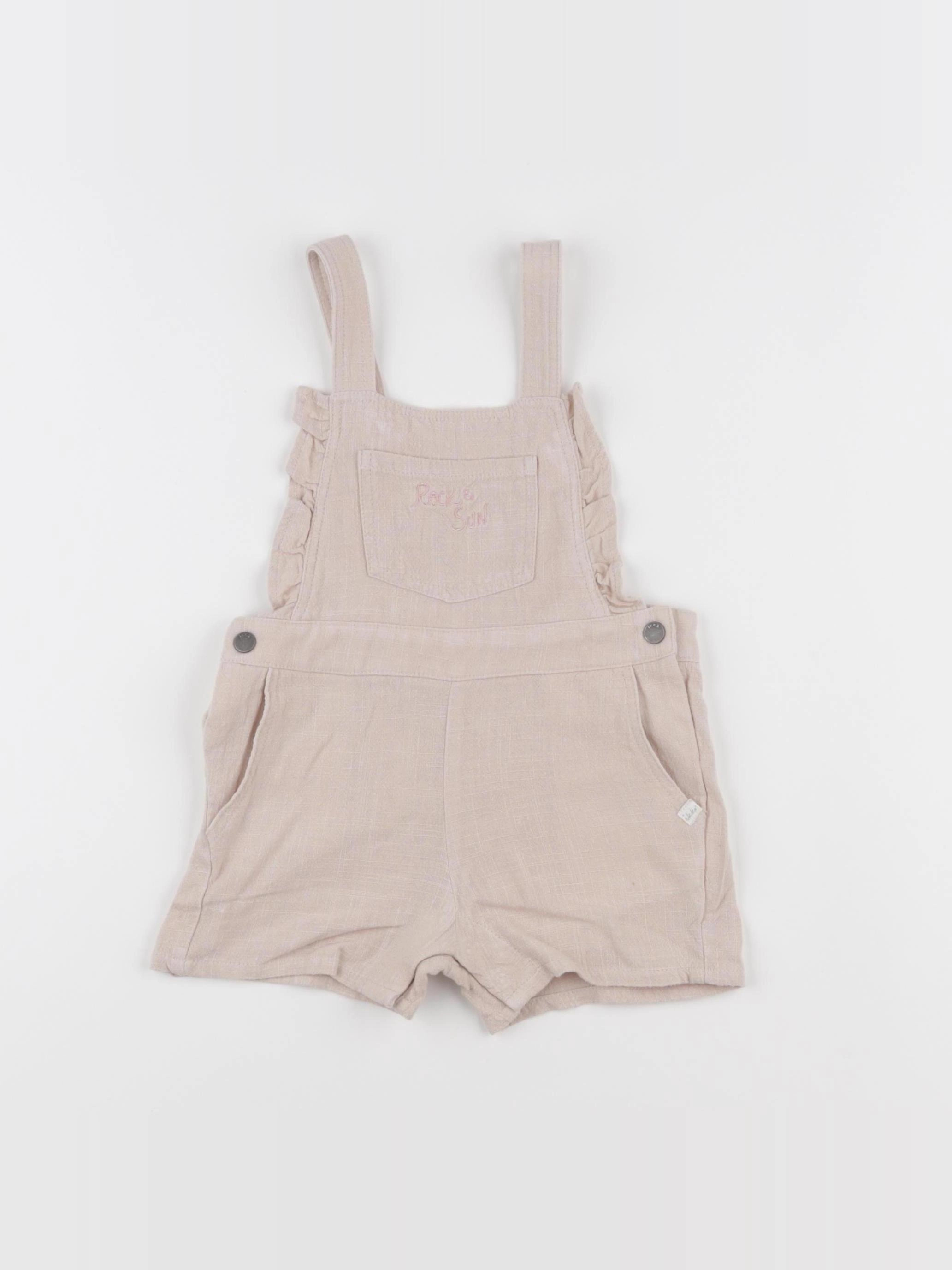 IKKS - salopette rose - 12 mois