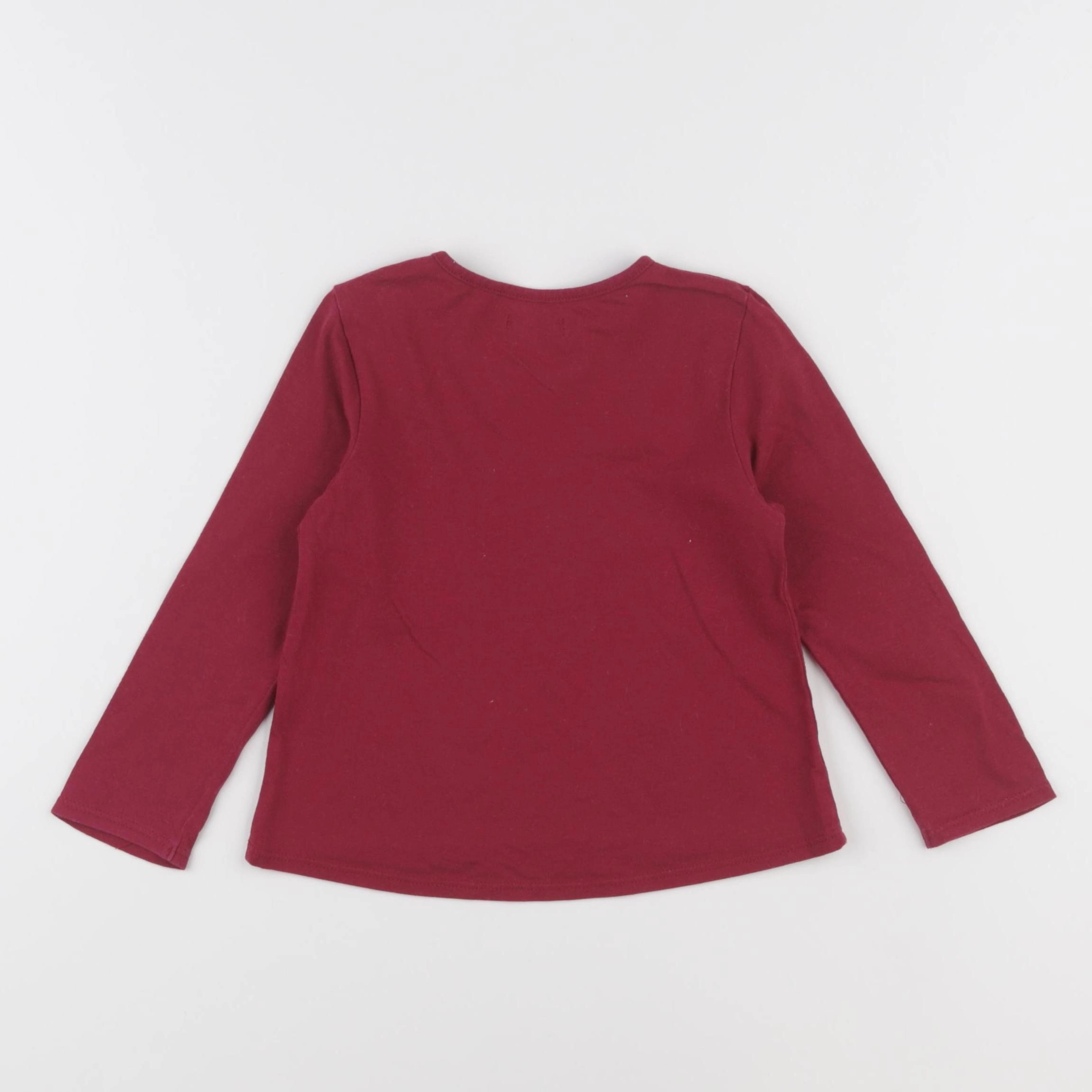 IKKS - tee-shirt rouge - 2 ans