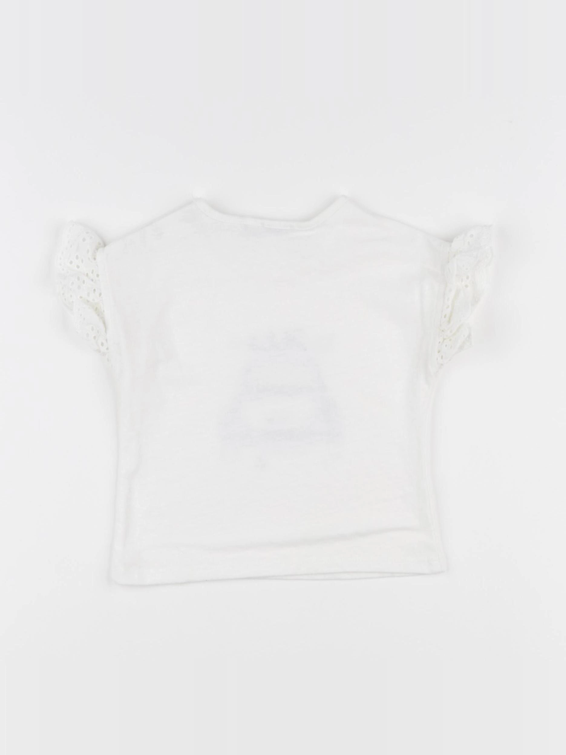IKKS - tee-shirt blanc - 18 mois