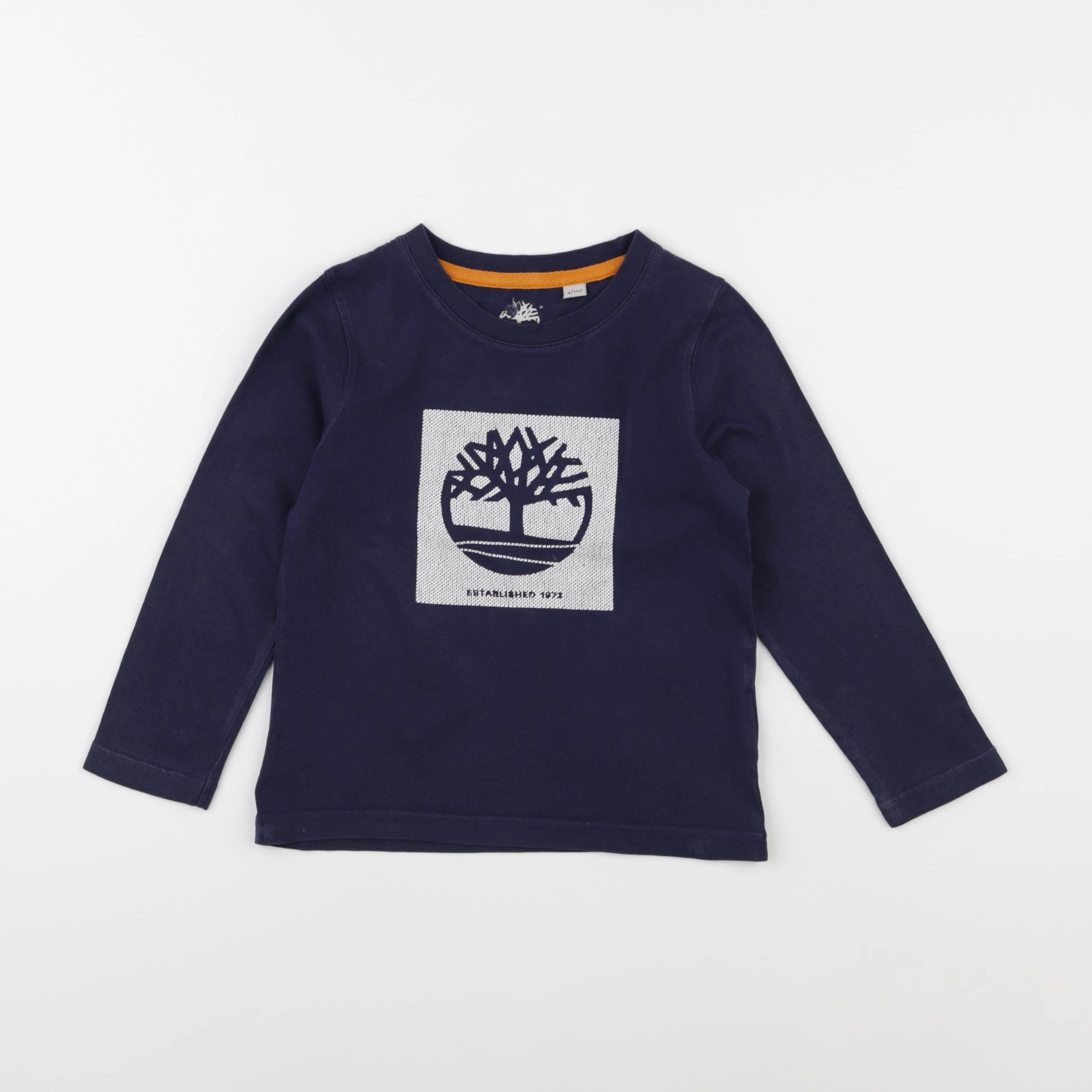 Timberland - tee-shirt bleu - 4 ans