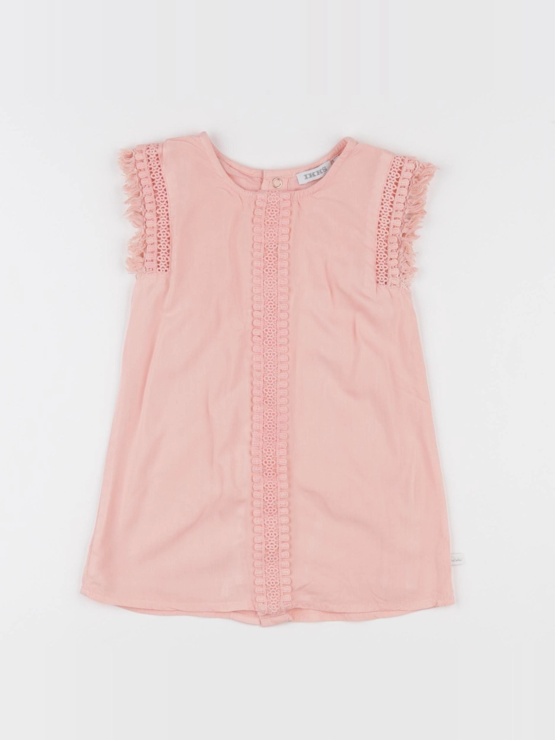 IKKS - robe rose - 12 mois