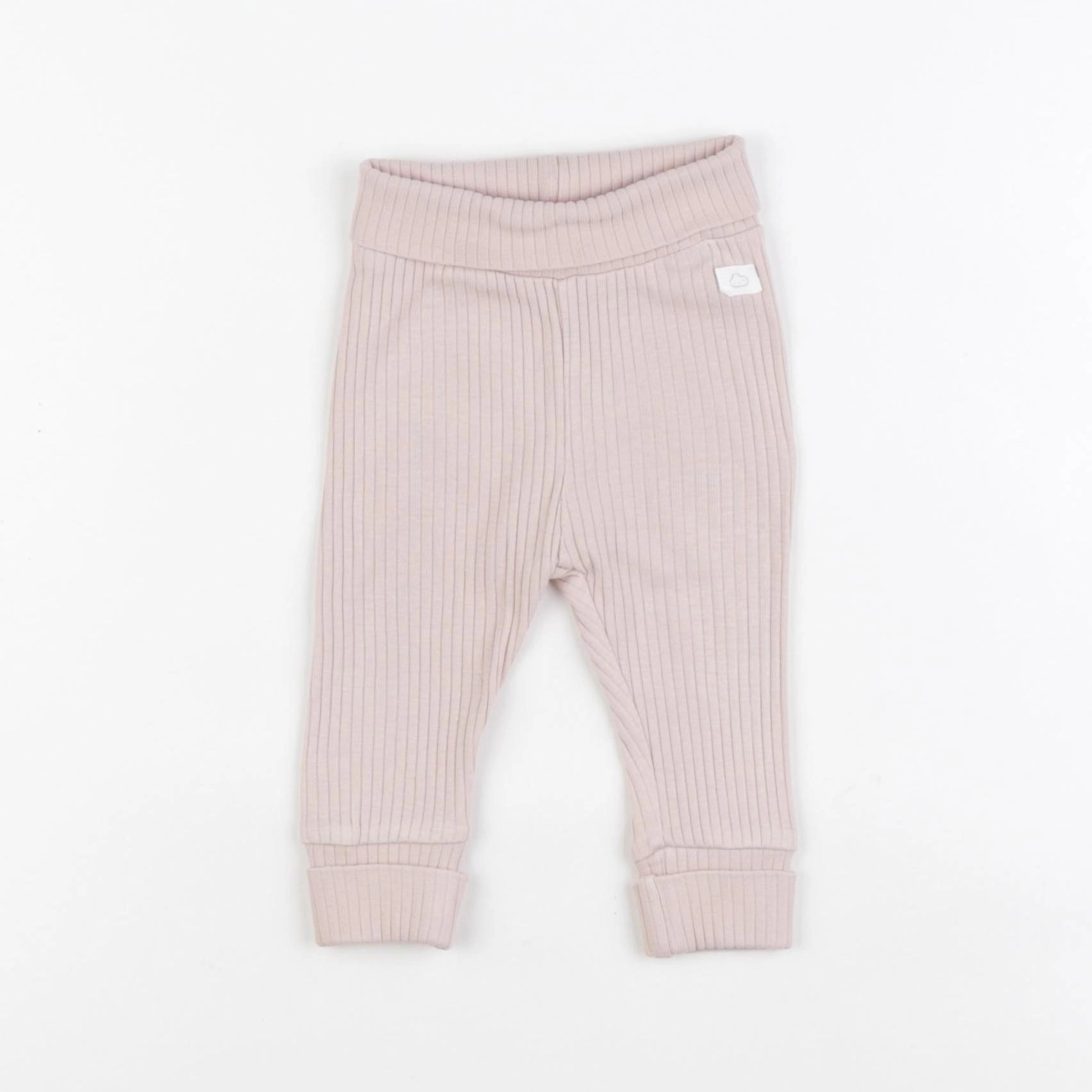 H&M - legging rose - 1/3 mois