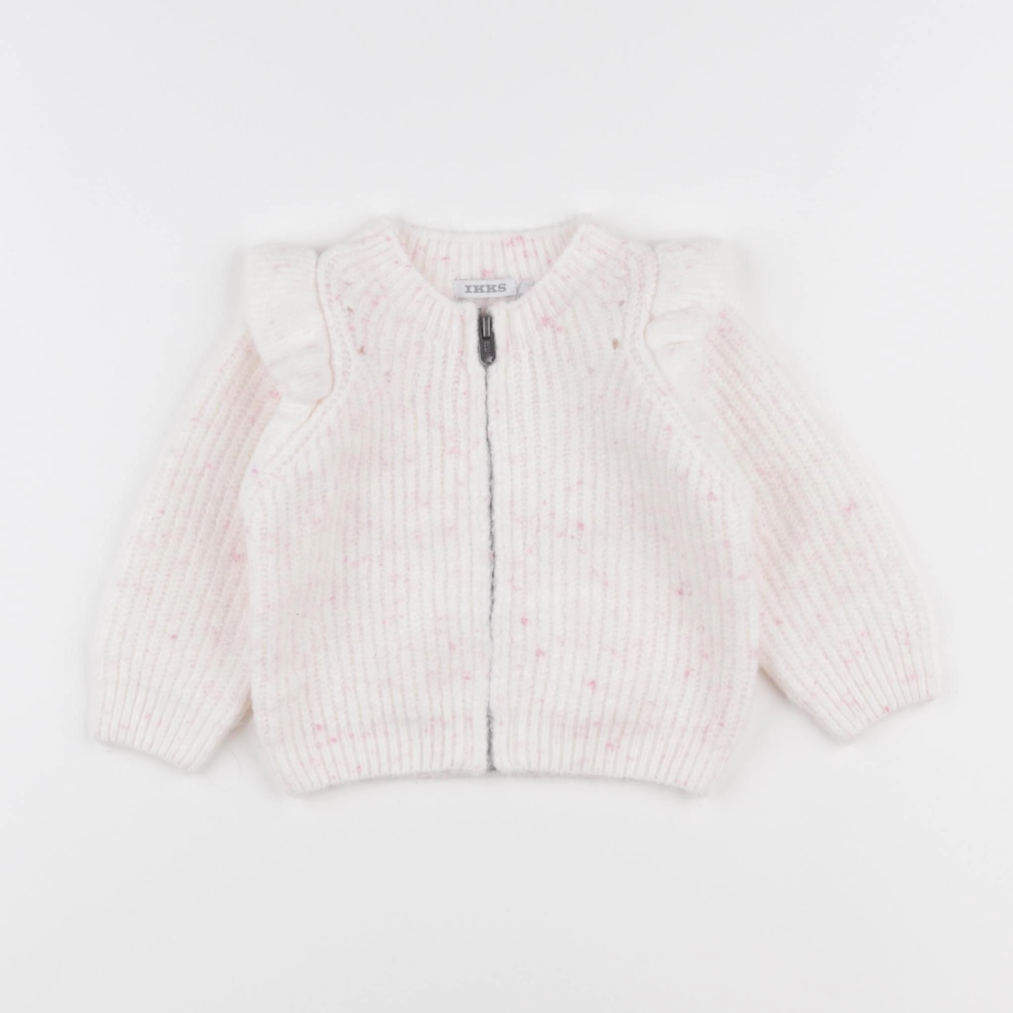 IKKS - gilet blanc - 18 mois