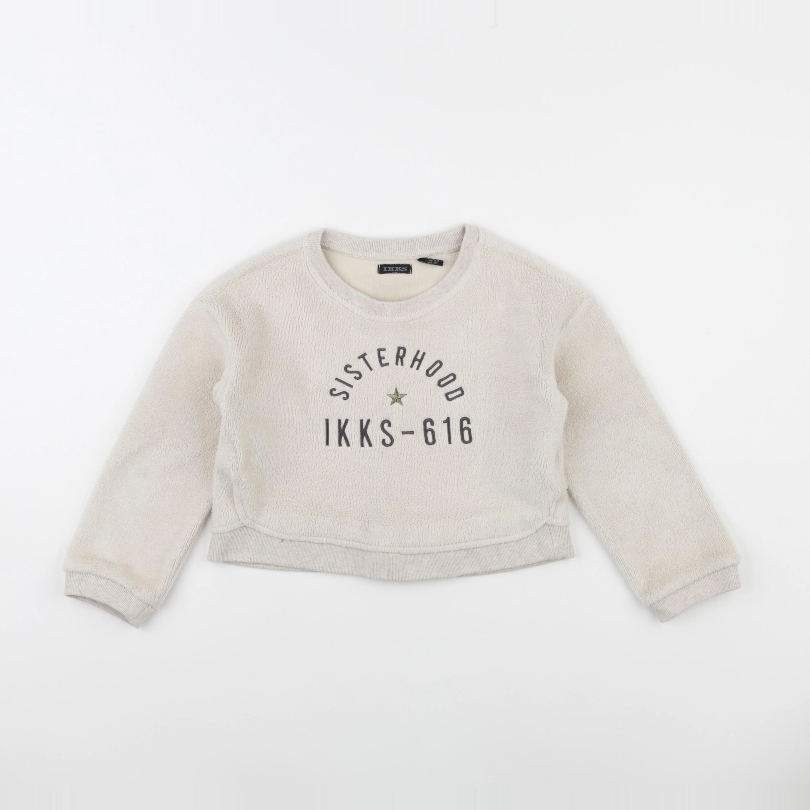 IKKS - sweat beige - 5 ans