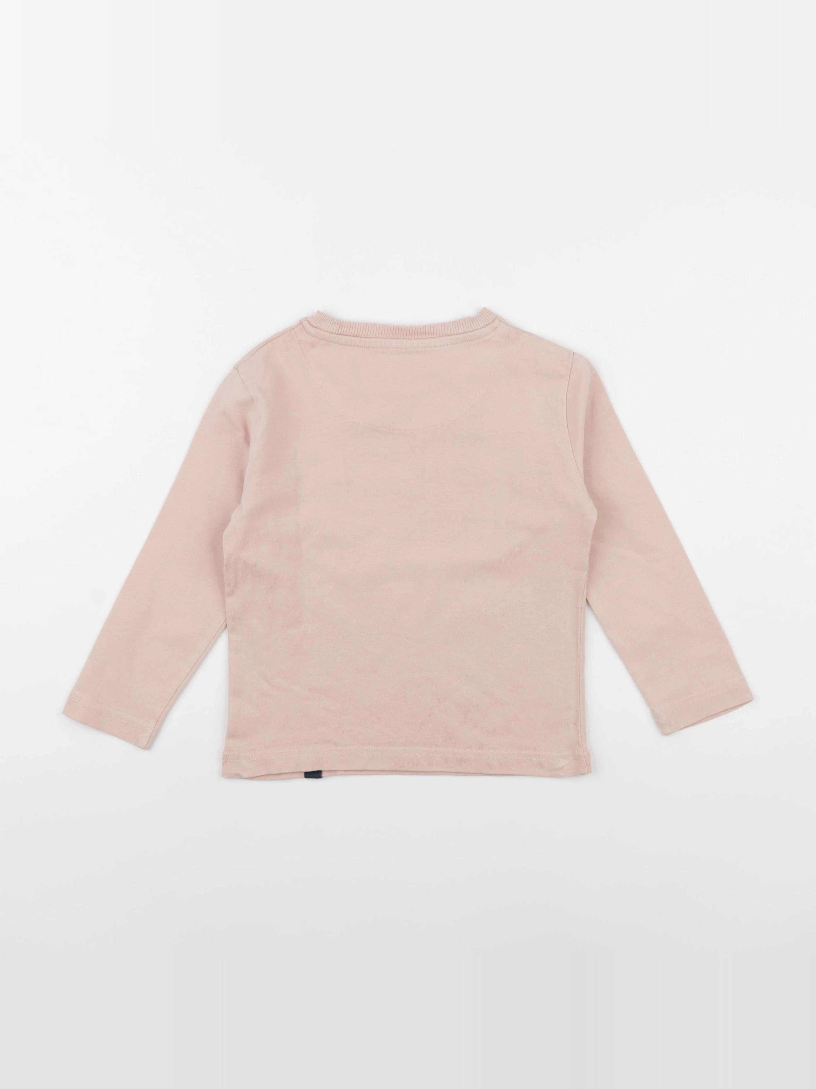 Perpète - tee-shirt rose - 4 ans