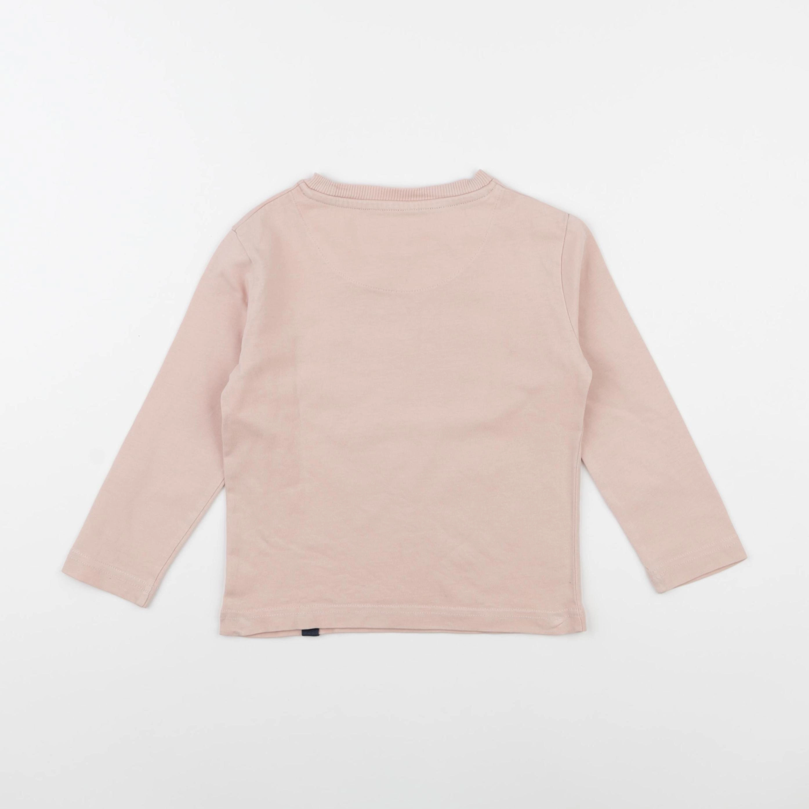 Perpète - tee-shirt rose - 4 ans